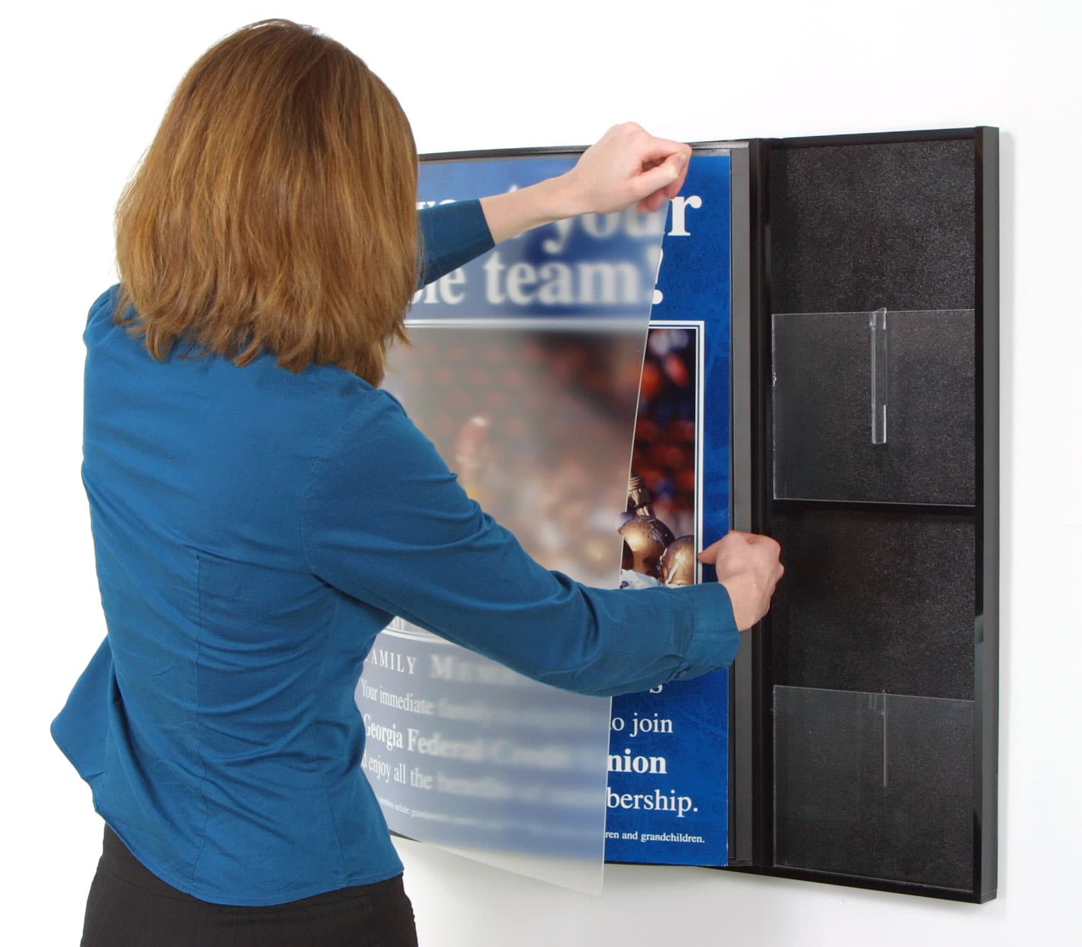 poster display board