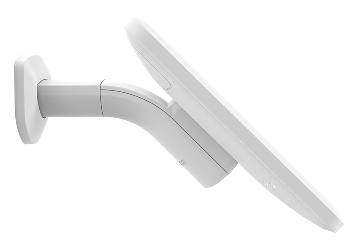 Desktop iPad holder with optional wall mounting capabilities