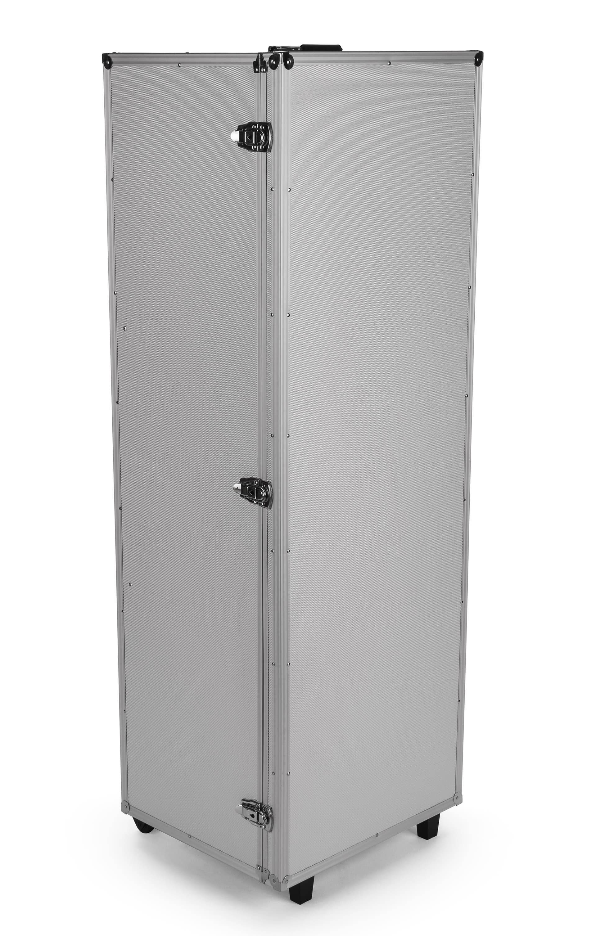 iPad kiosk travel case upright