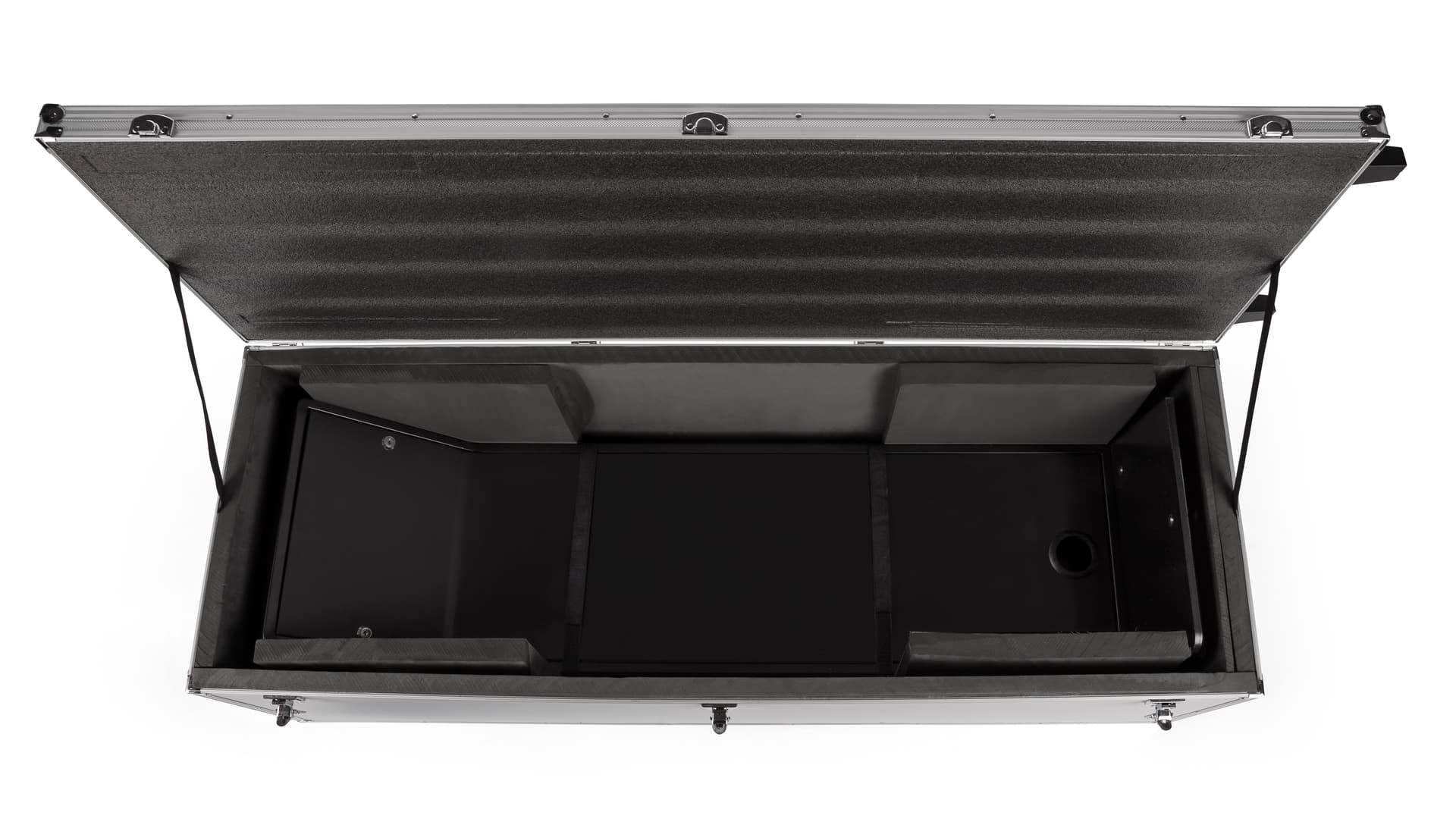 iPad kiosk travel case with EVA padding