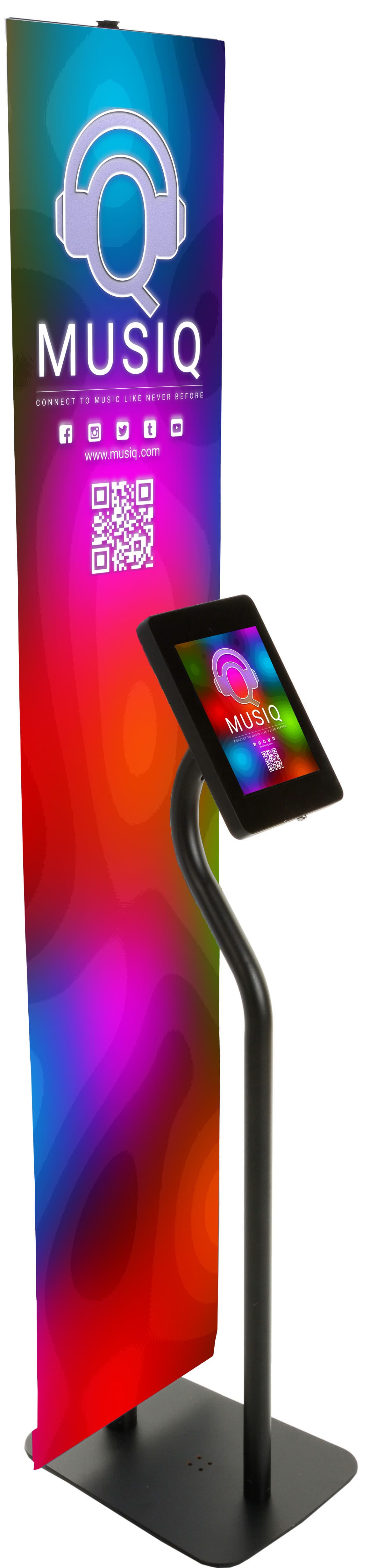 iPad Banner Stand