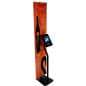 iPad Floor Banner Stands with Locking Case - Black 