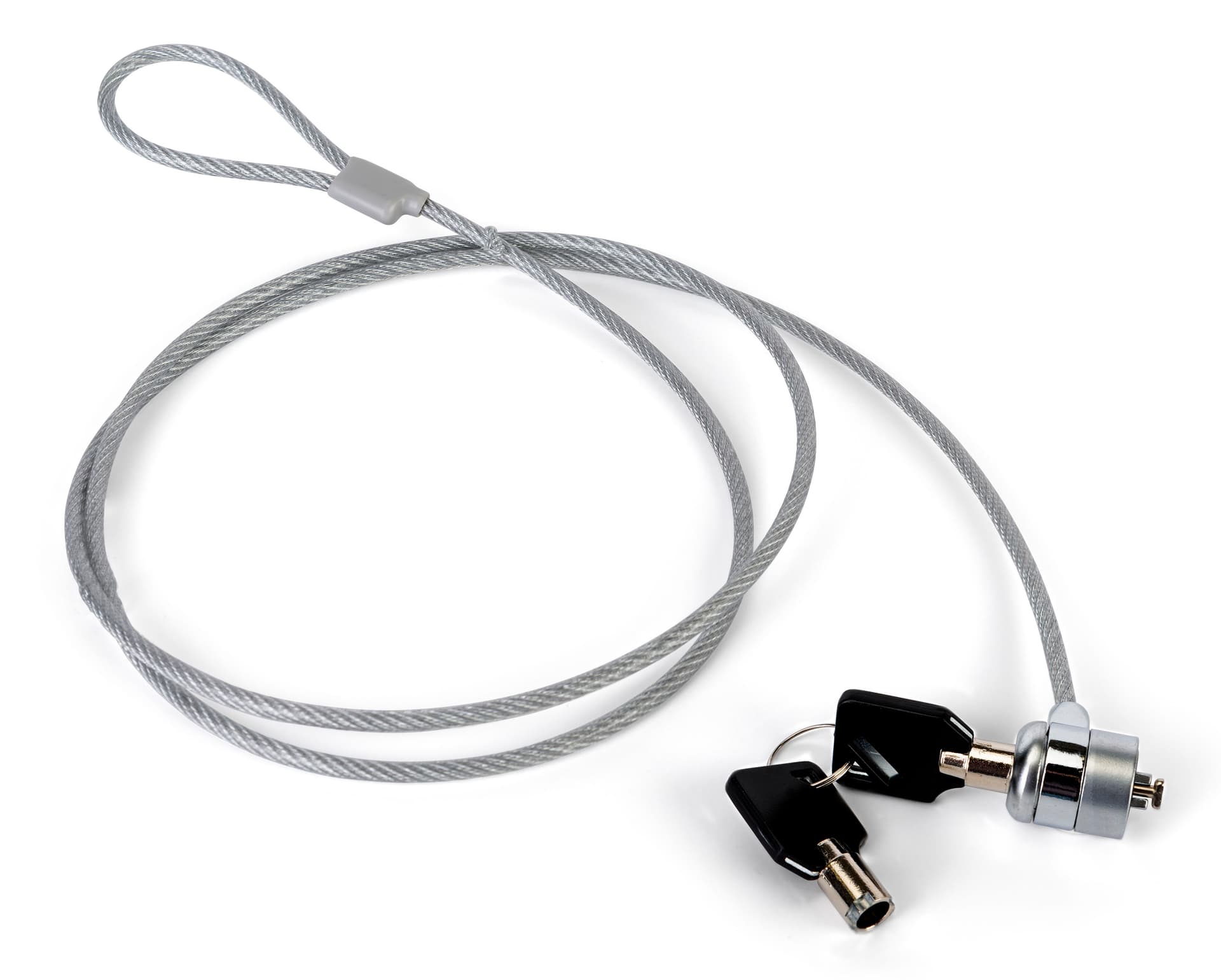 4 foot keyed anti-theft security cable
