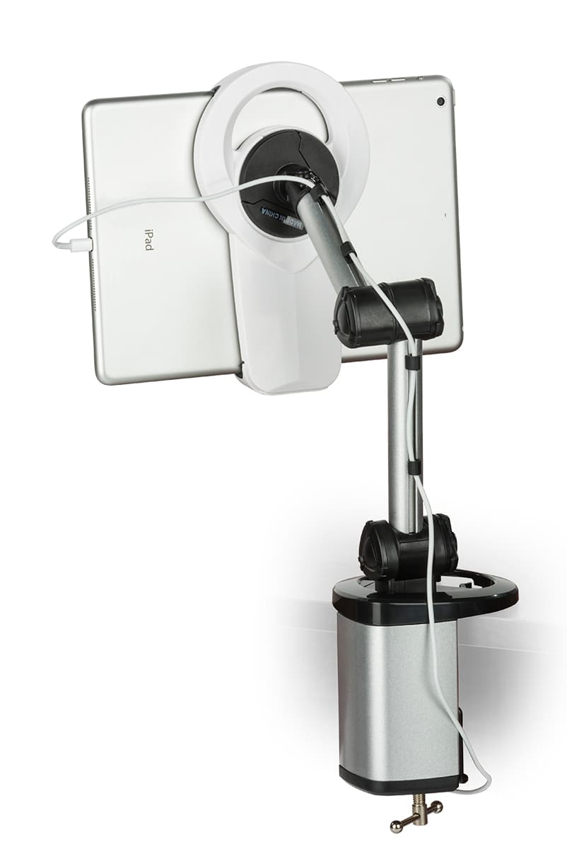 Swiveling iPad Document Camera Stand 