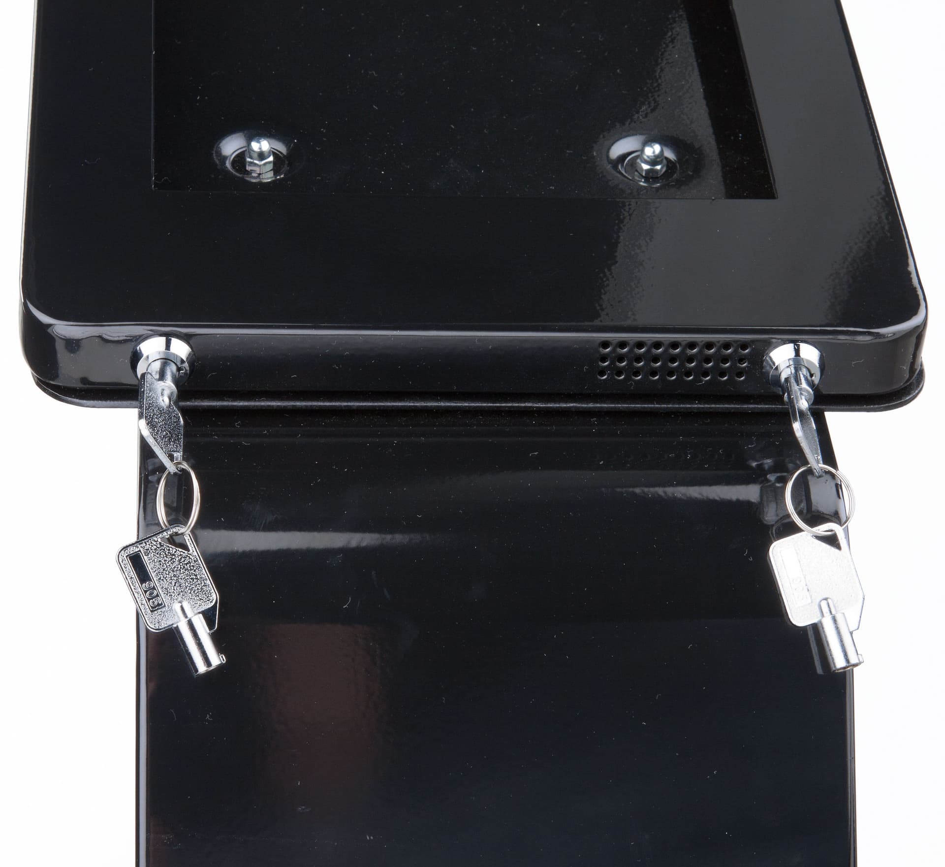 Locking iPad Stand with Graphics