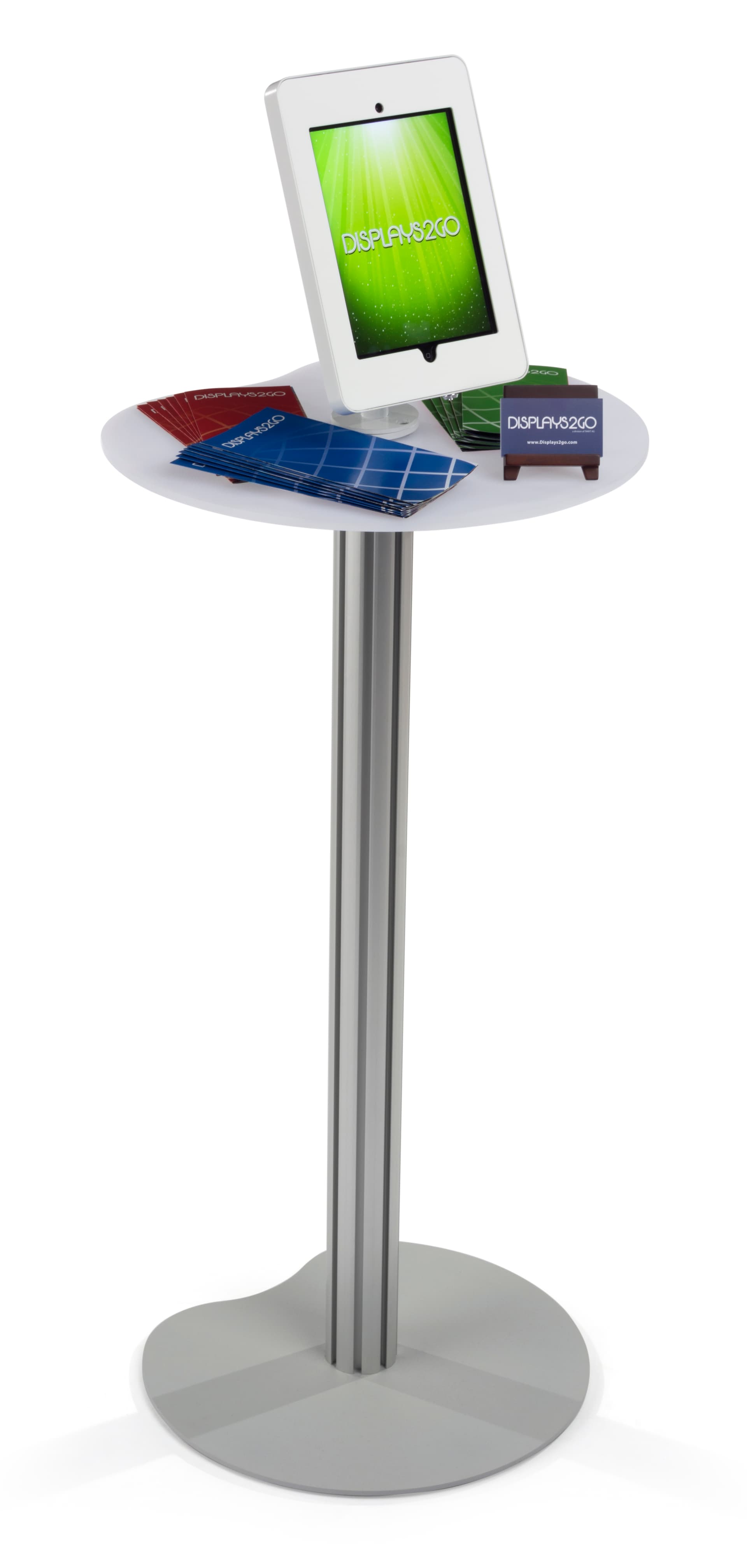 iPad Display Podium with Charging Slot