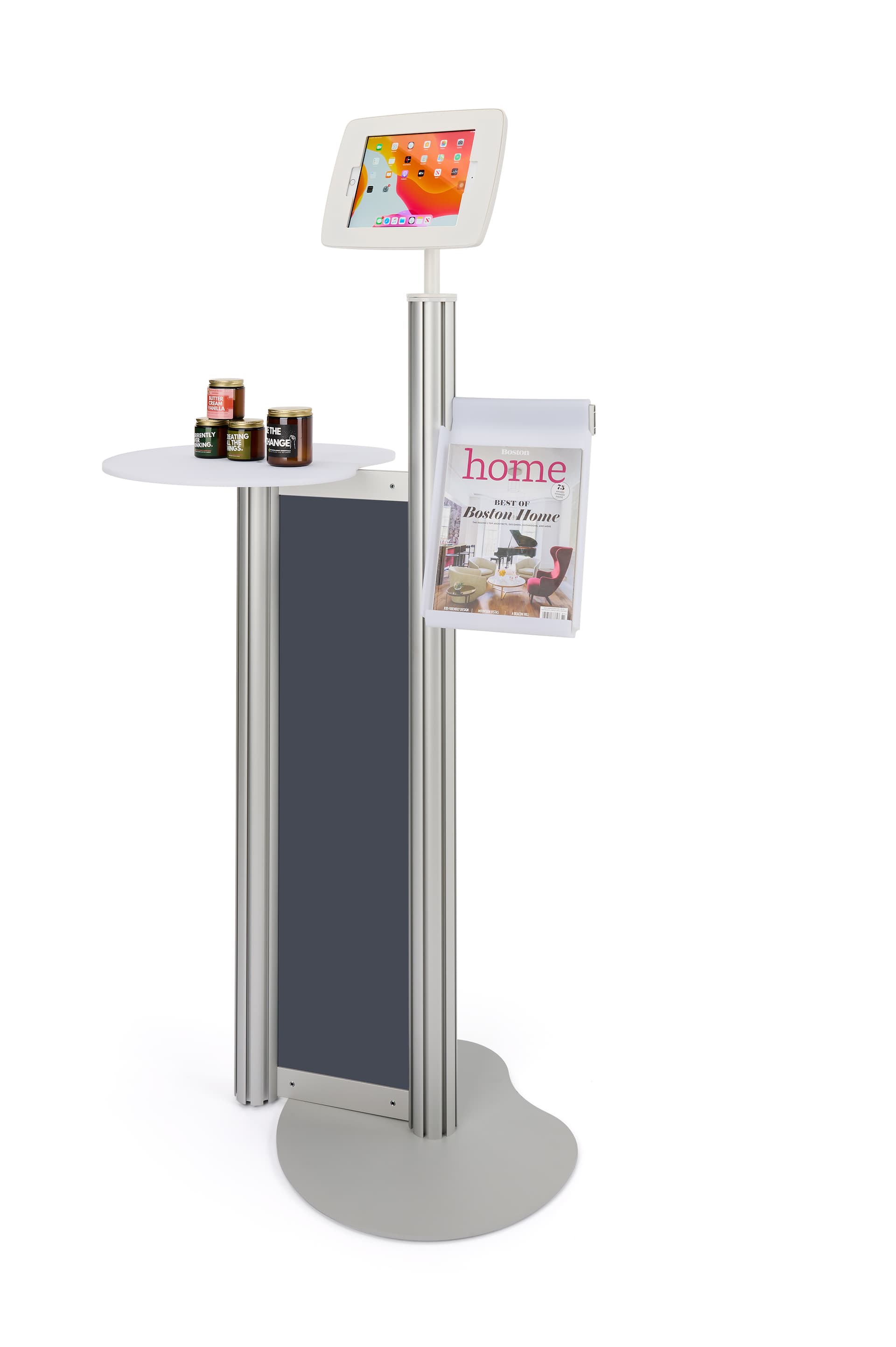 iPad Display Table with 1 Tabletop