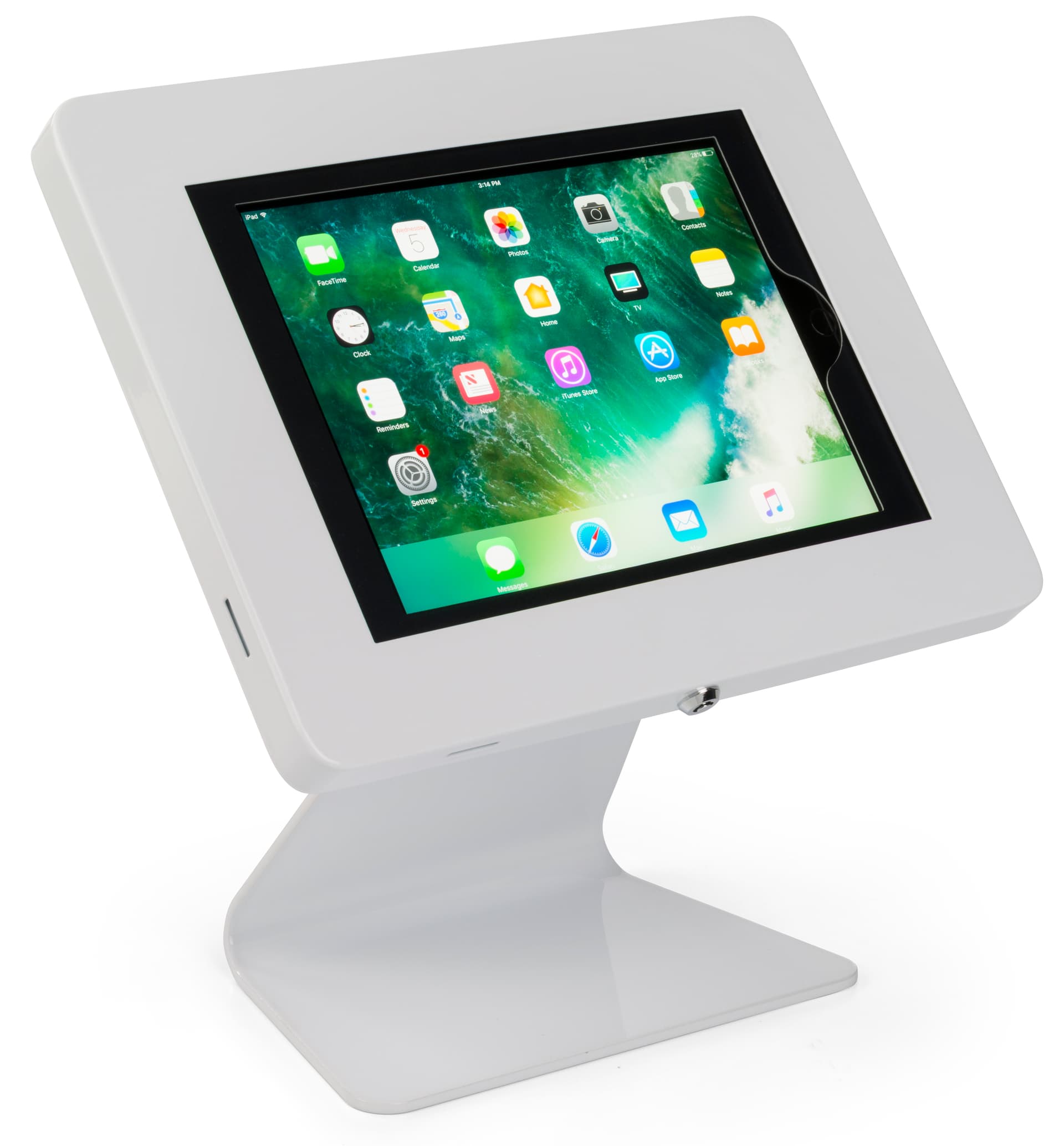 Rotating Tamper-Proof Tablet and iPad Kiosk
