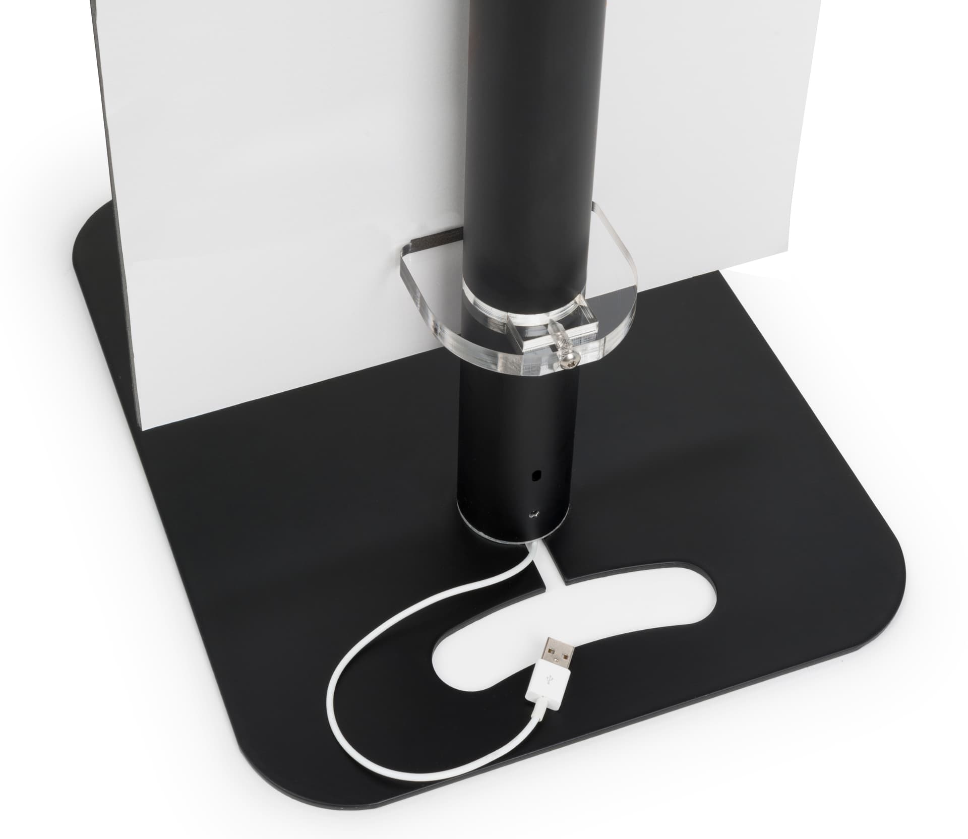 Custom Branded iPad Security Kiosk with Cable Management