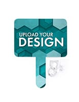 Double sided replacement header for iPad floor stand
