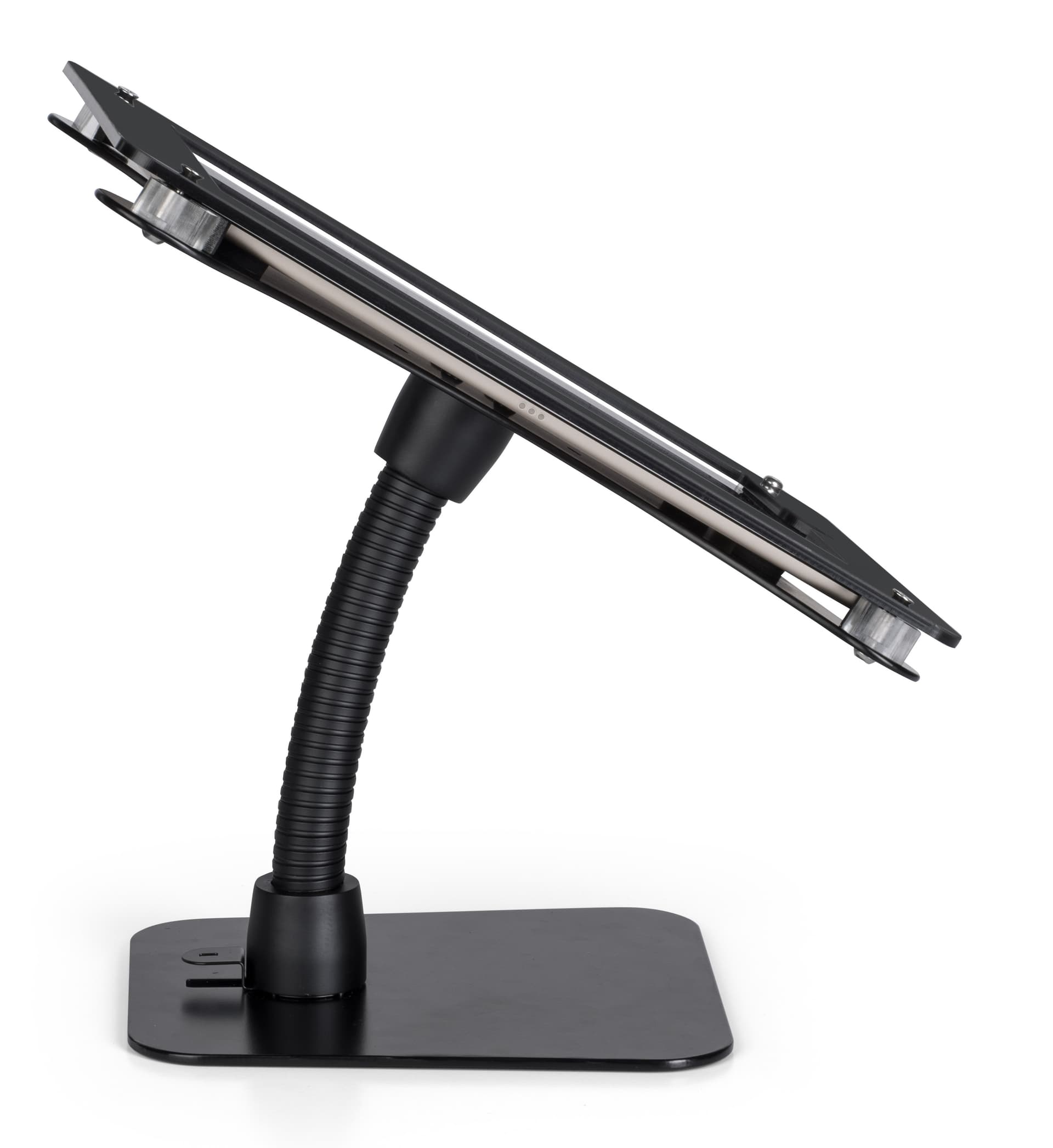 Flexible arm gooseneck tablet mount holder for iPad 