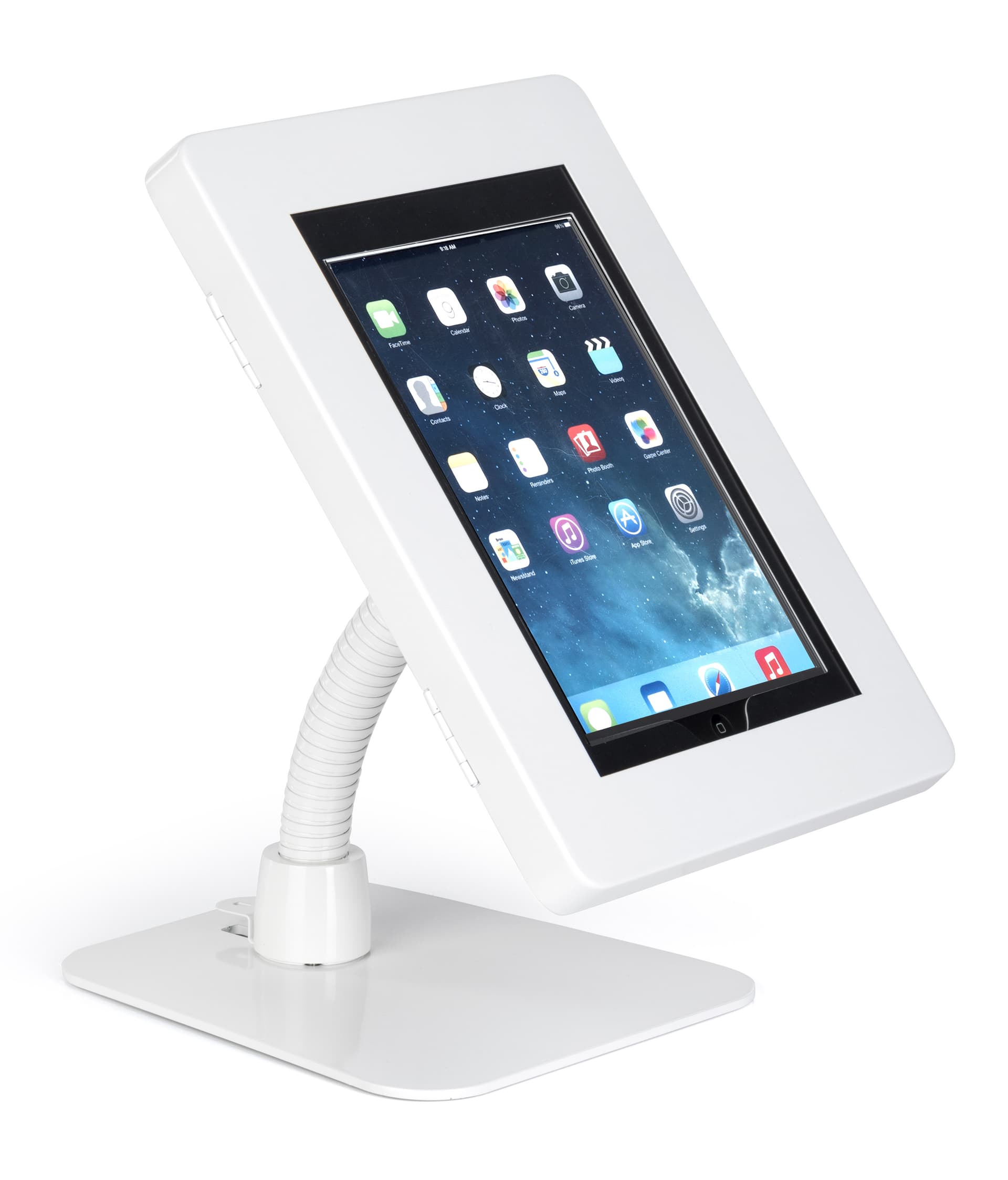 Locking anti-theft multi-mount iPad tablet stand