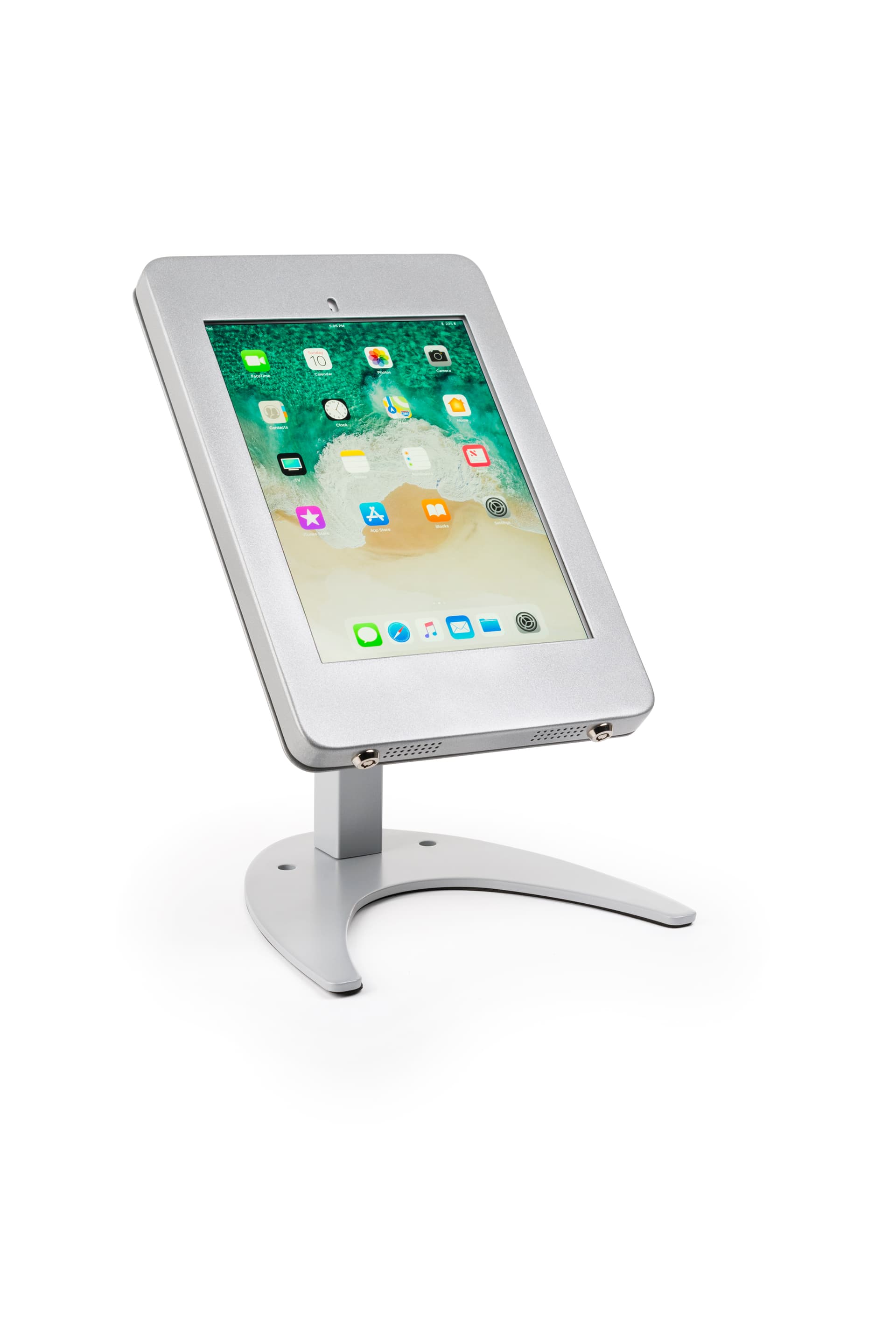 Countertop iPad Pro locking tablet holder stand with 10.5" model