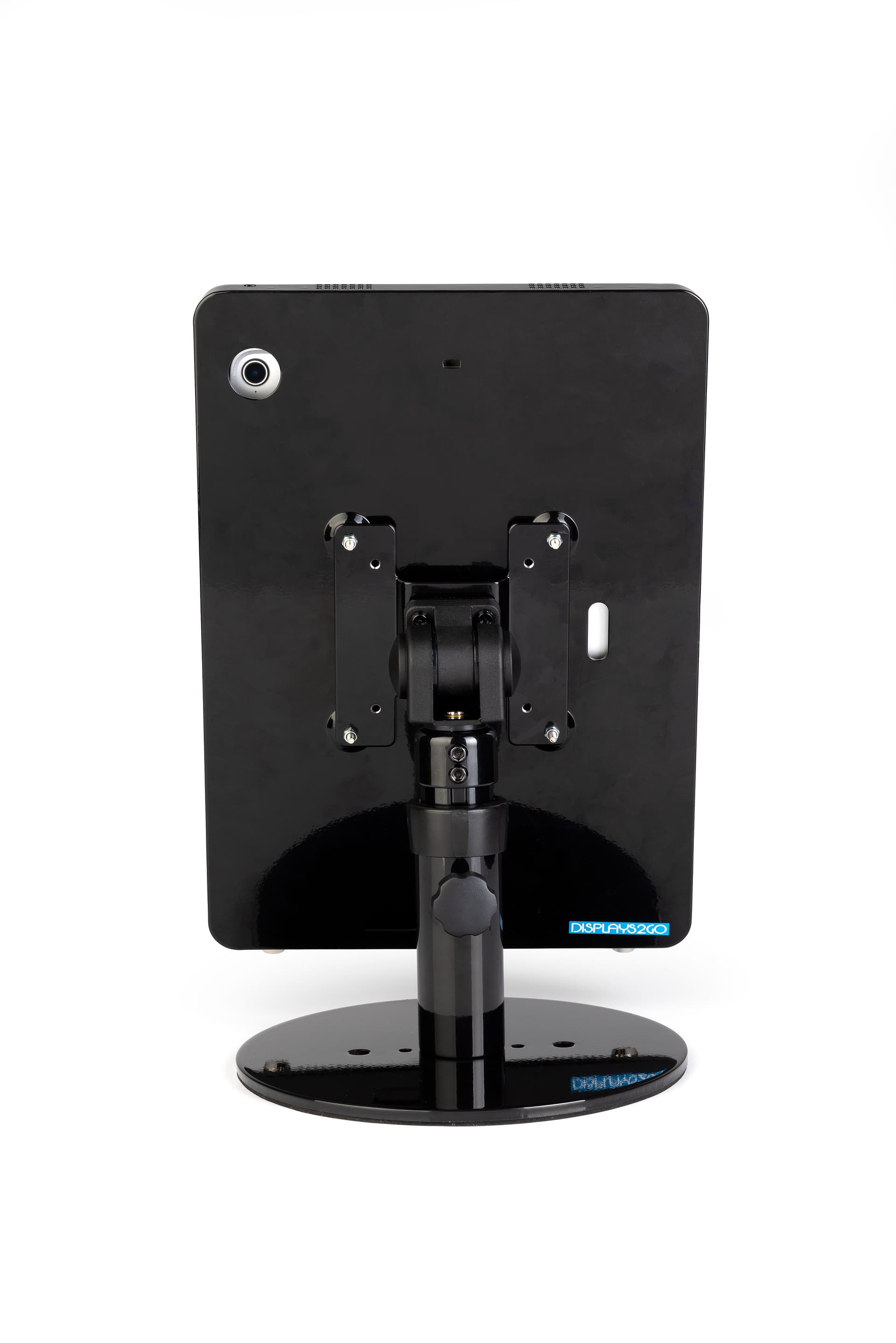 iPad Pro POS stand with cameral hole enclosure design