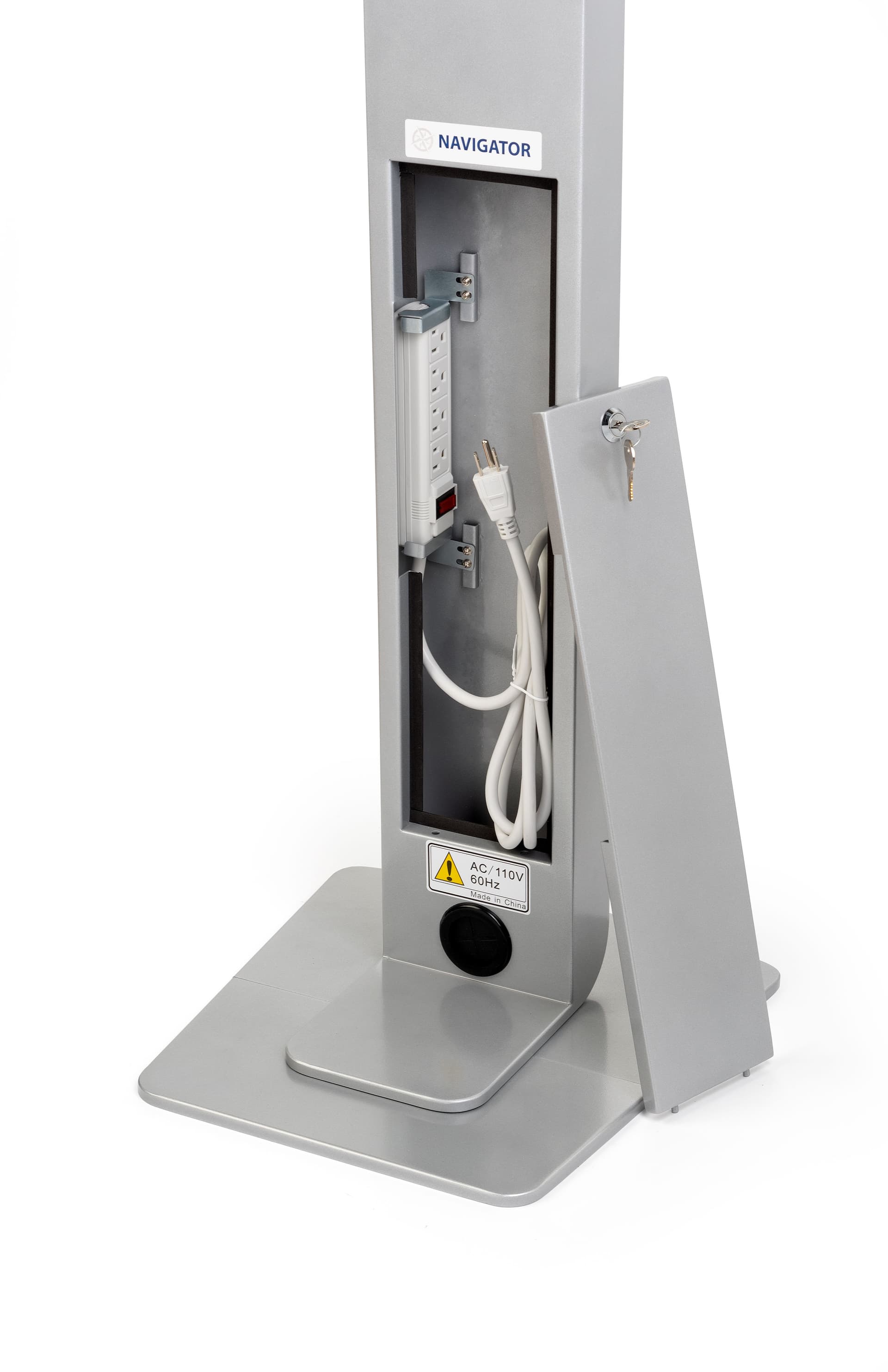 11 inch iPad pro stand with cable organization system