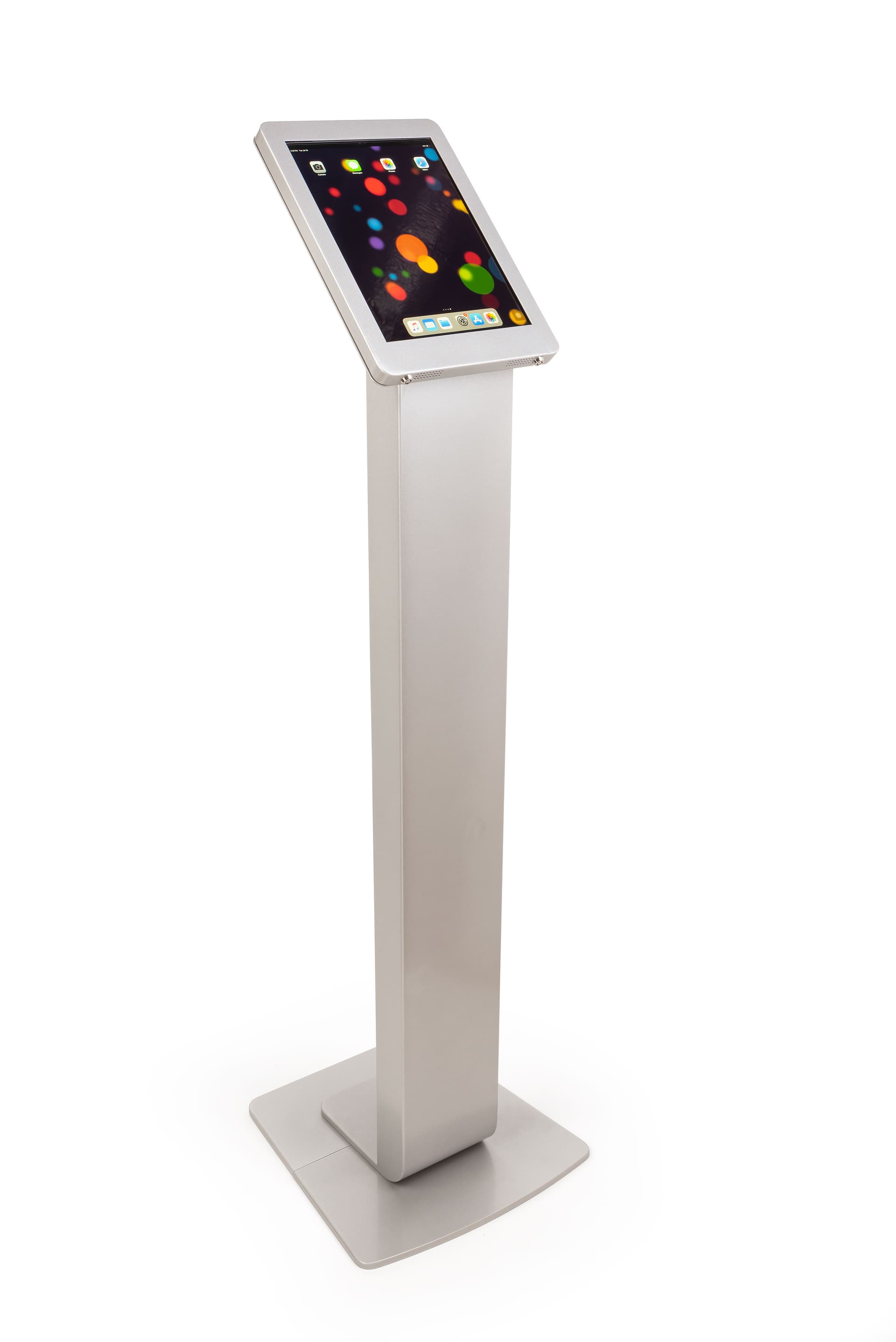 iPad pro floor stand with sturdy base