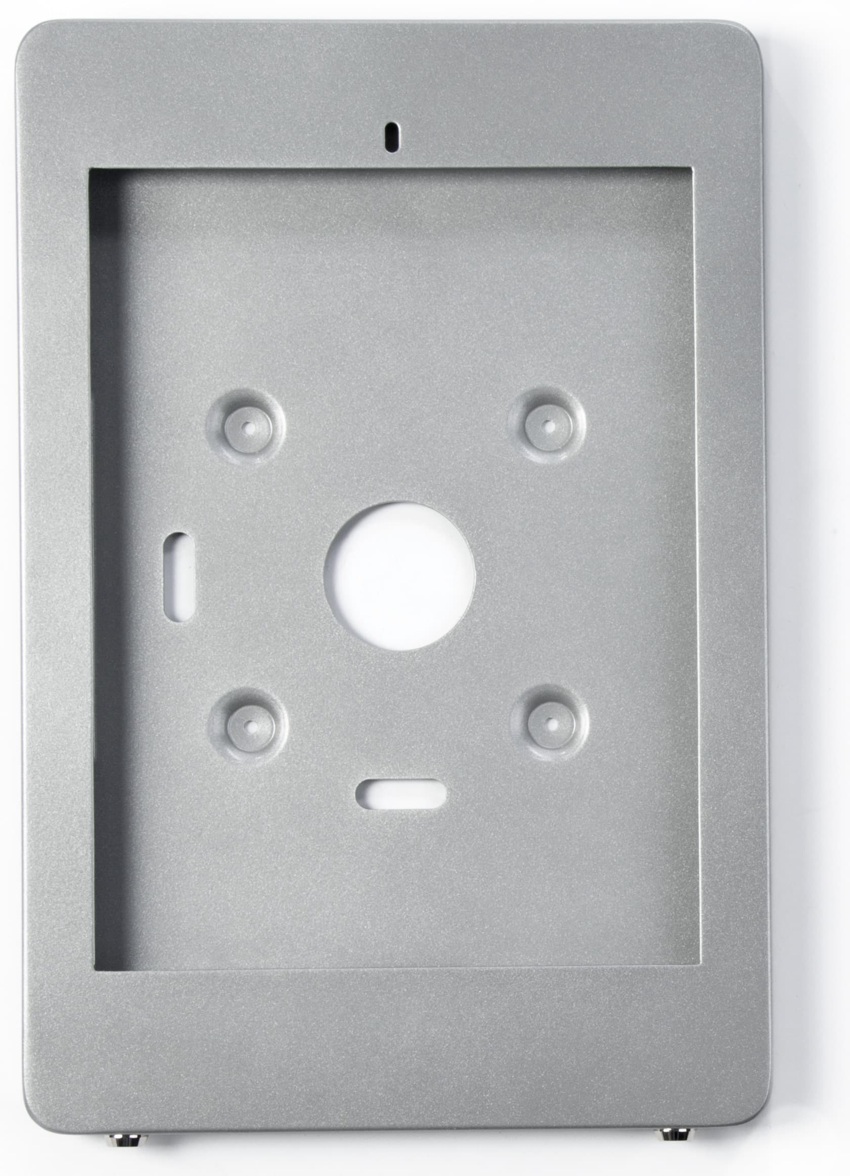 iPad Pro Exhibit Stand with Covered Home Button