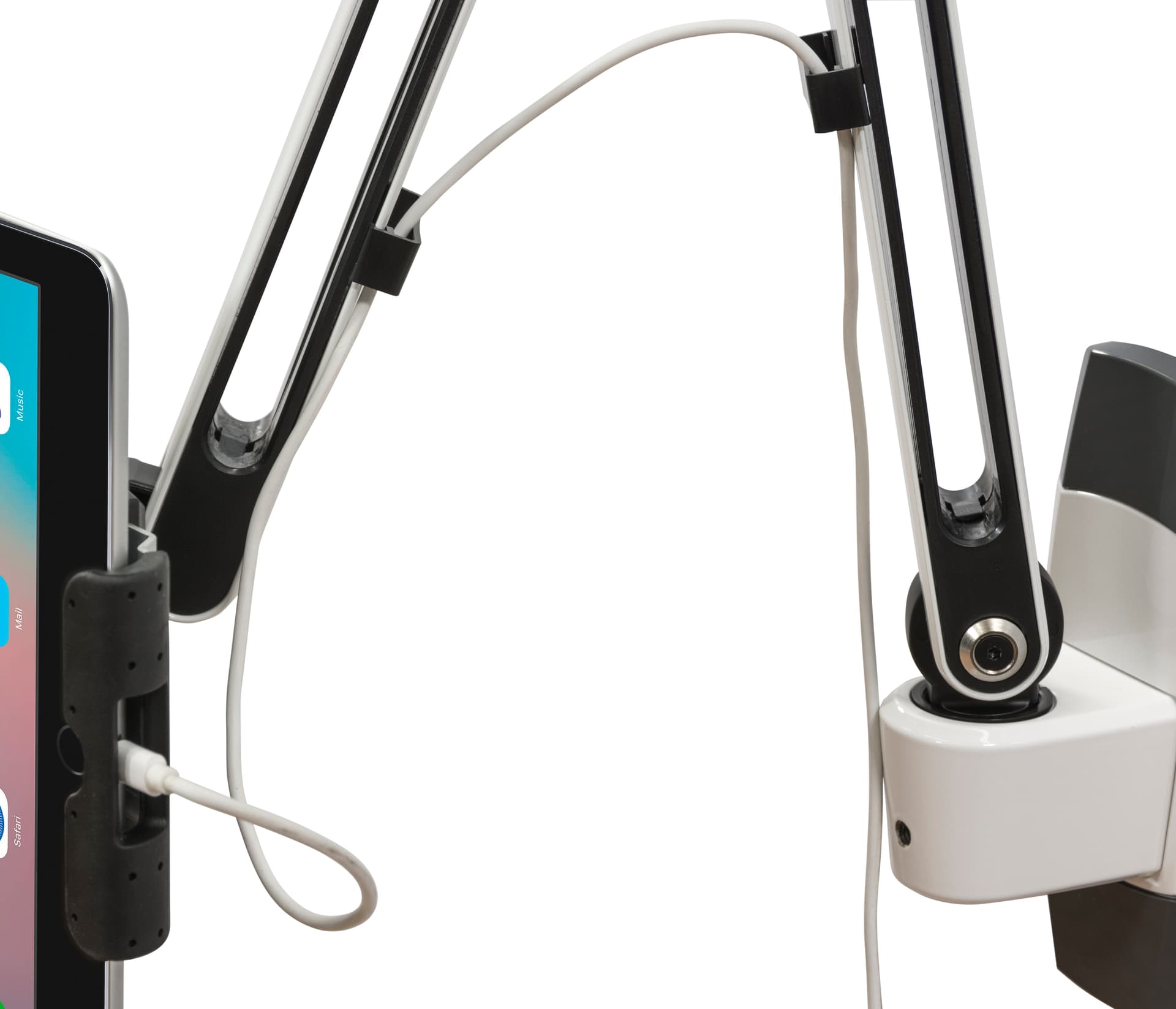 Cable Management Secure Tablet Wall Mount
