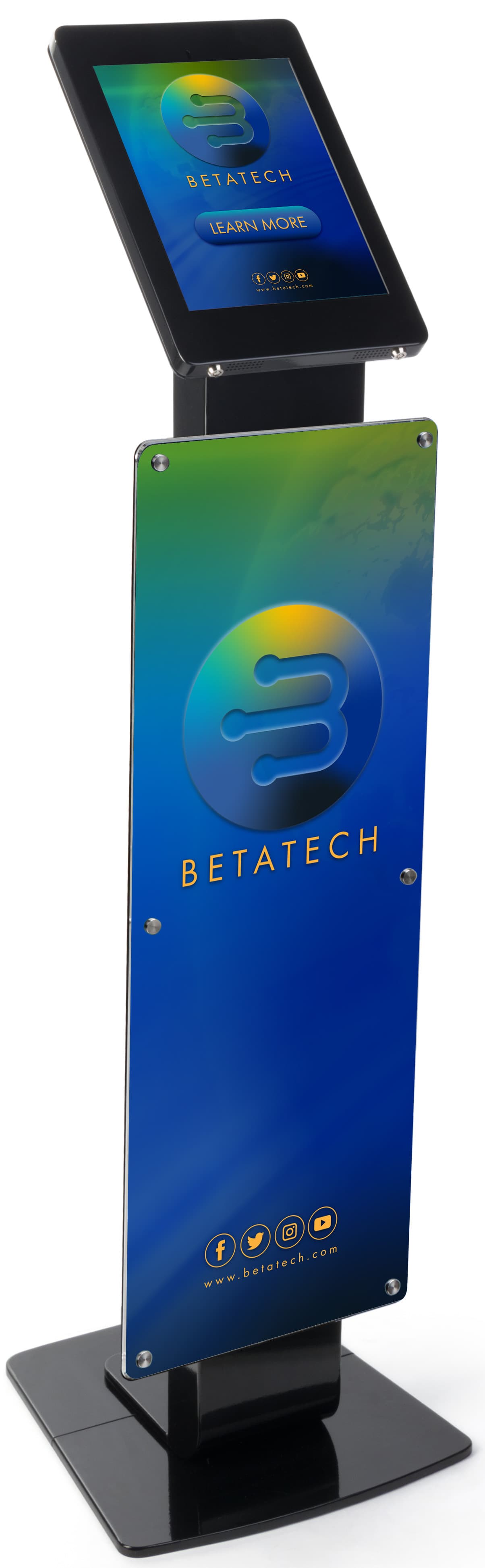 Black Promotional iPad Pro Kiosk