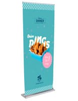 31” Custom Vinyl Banner Stand