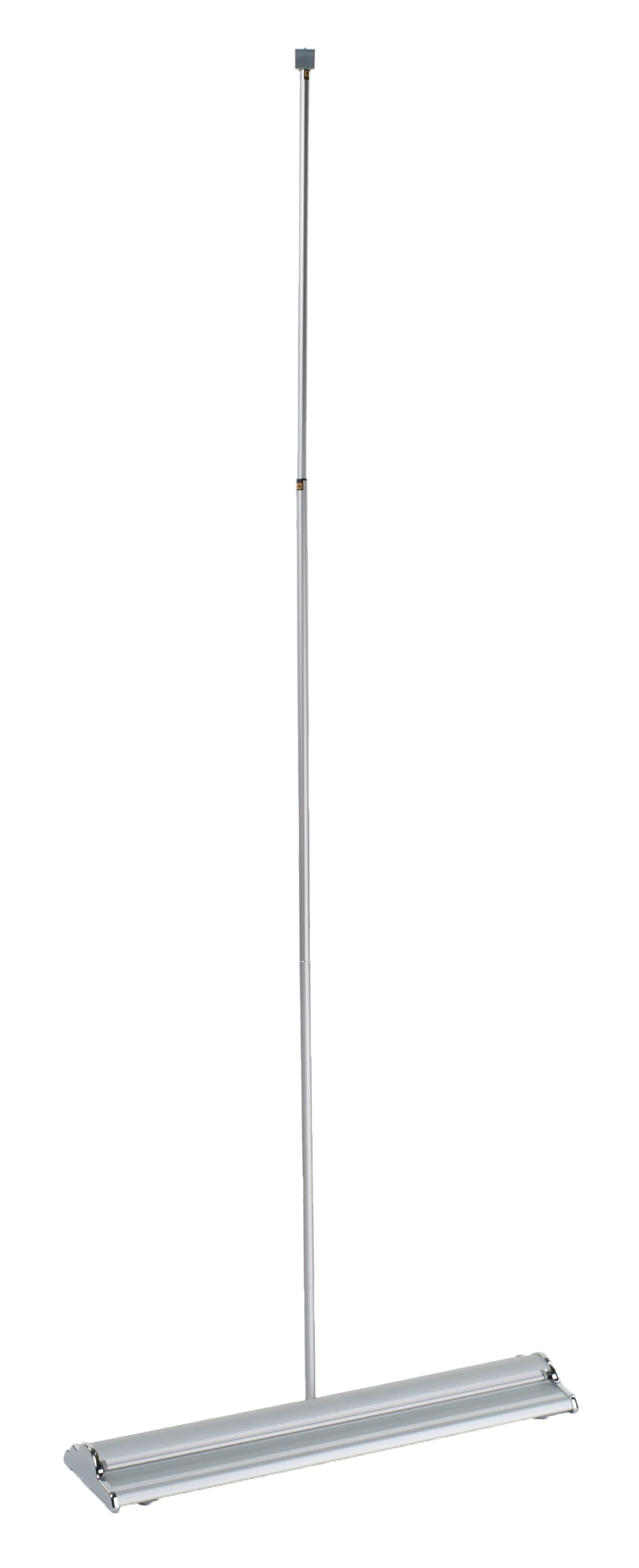 33" Retractable Vinyl Banner Stand with Silver Base