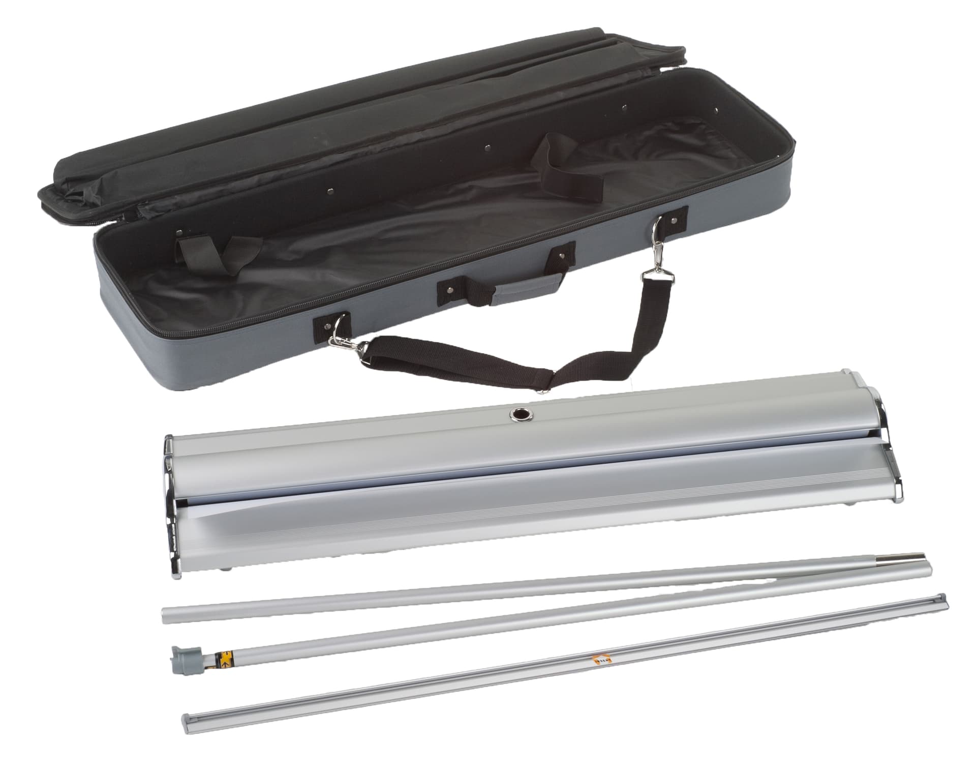 33" Retractable Vinyl Banner Stand with Carrying Case