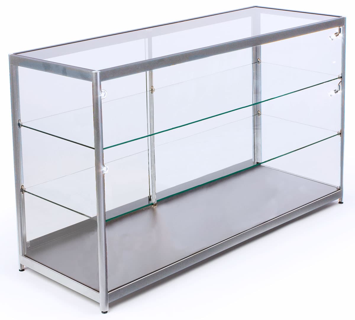 Tempered Glass LED Counter Display Case
