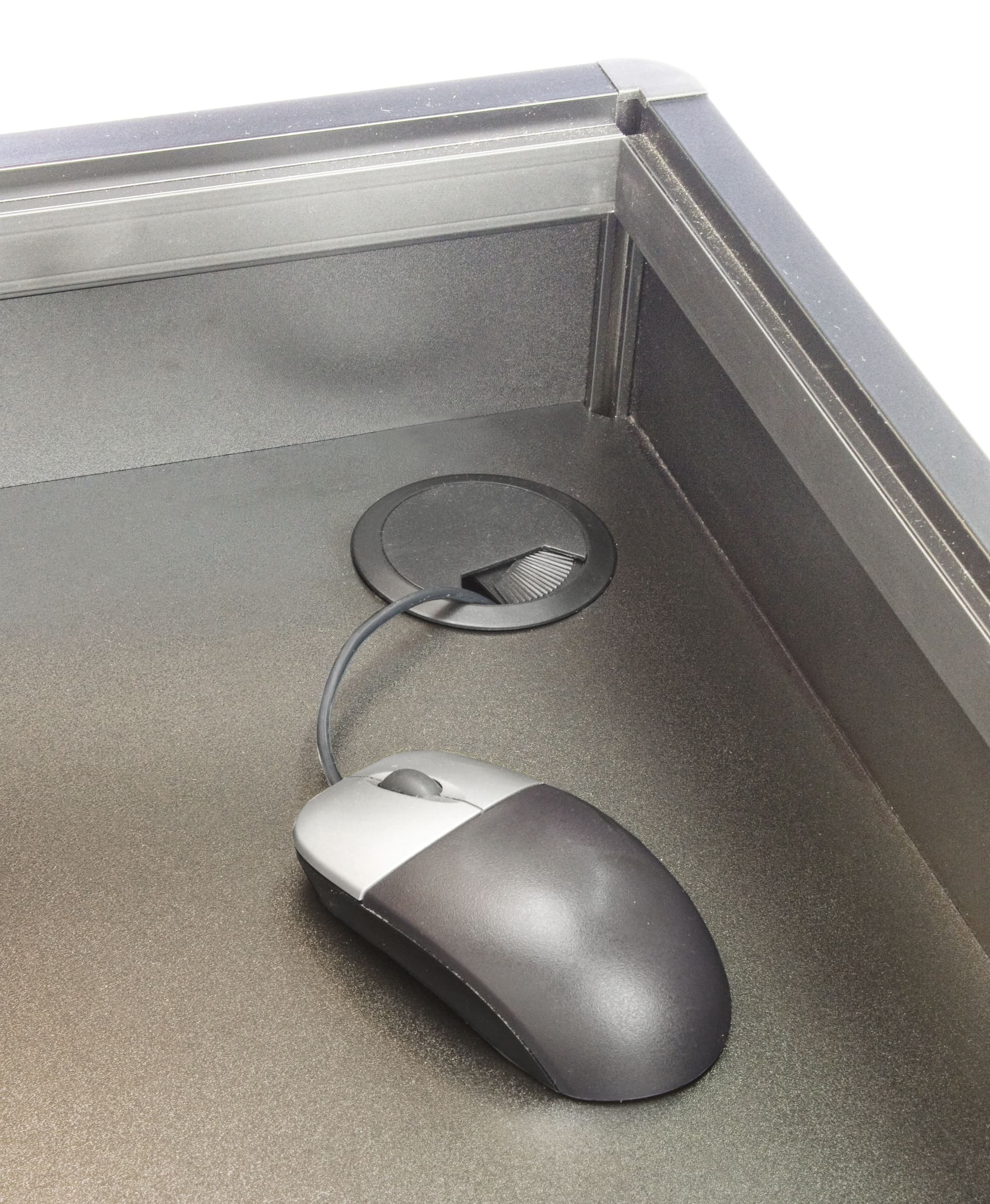 Cash Counter Measures 24"w - Silver Finish