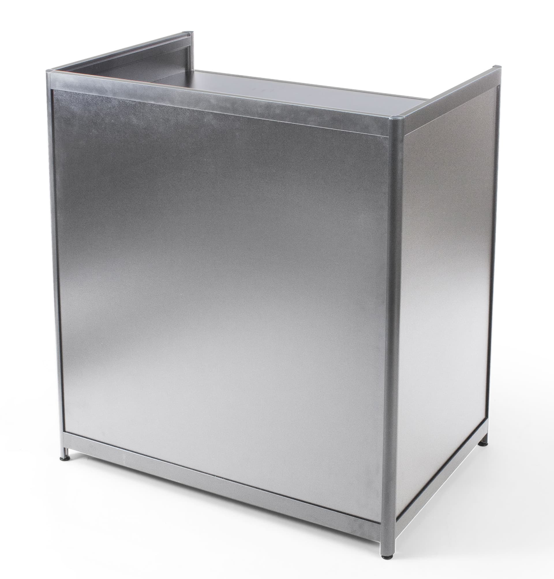 backside of cash register stand