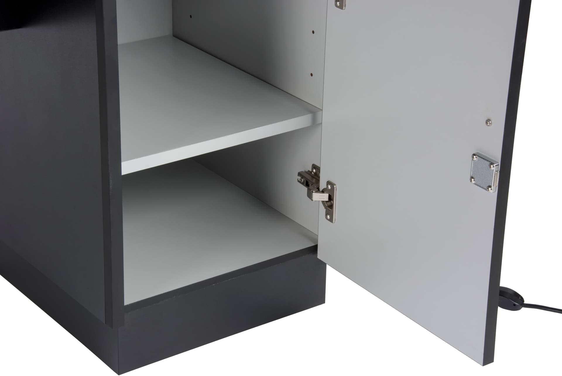 Lockable Jewelry Display Case with Removable Shelves