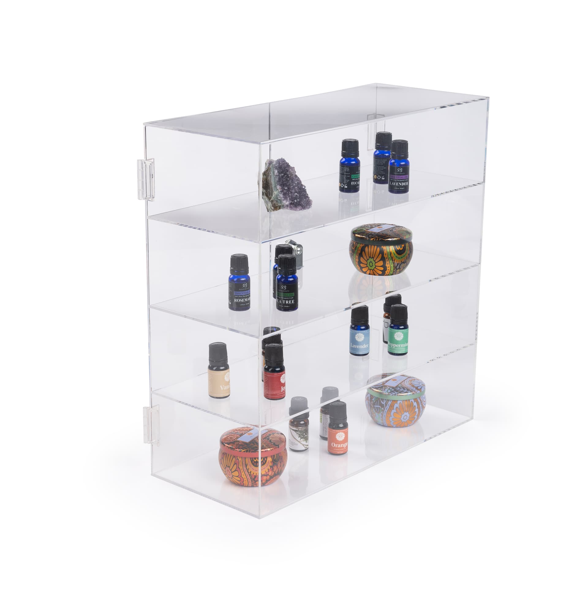 Acrylic Display Case with three shelves
