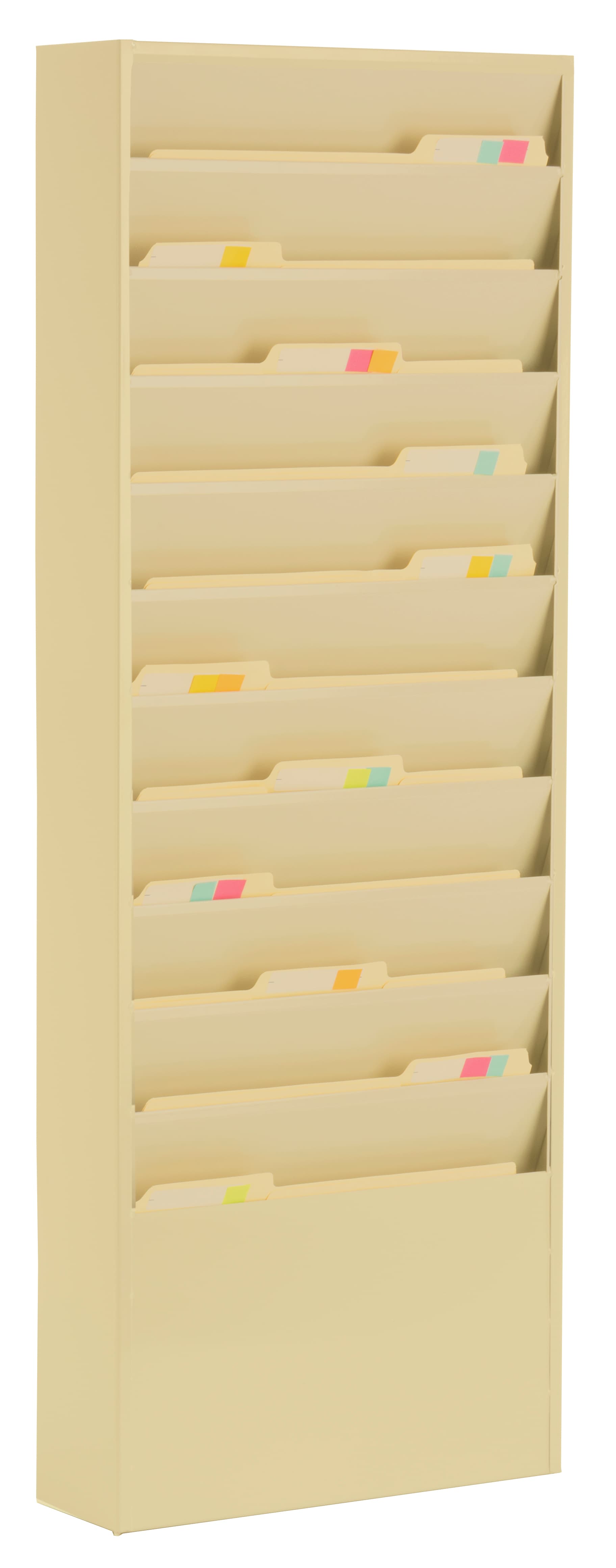 Wall File Holders Include 11 Pockets