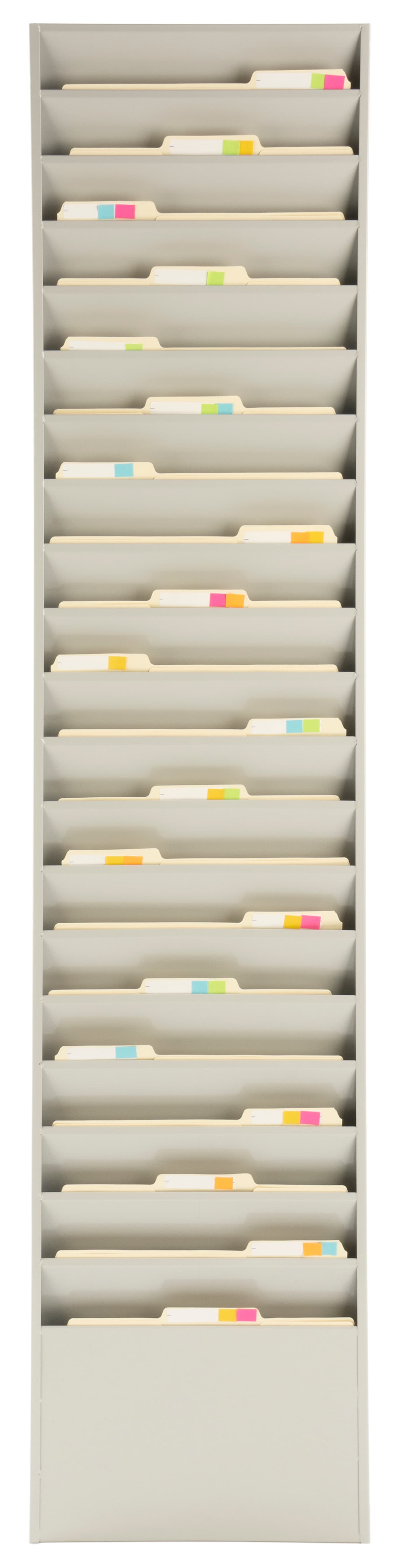 Wall File Folder Holder with Magnetic Surface