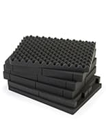 21.5"w cubed foam sheets replacement for JTCS2519BK travel case