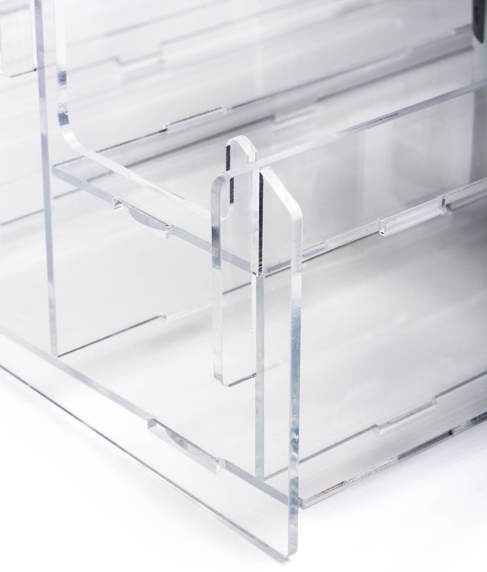 Acrylic Step Display with Interlocking Design