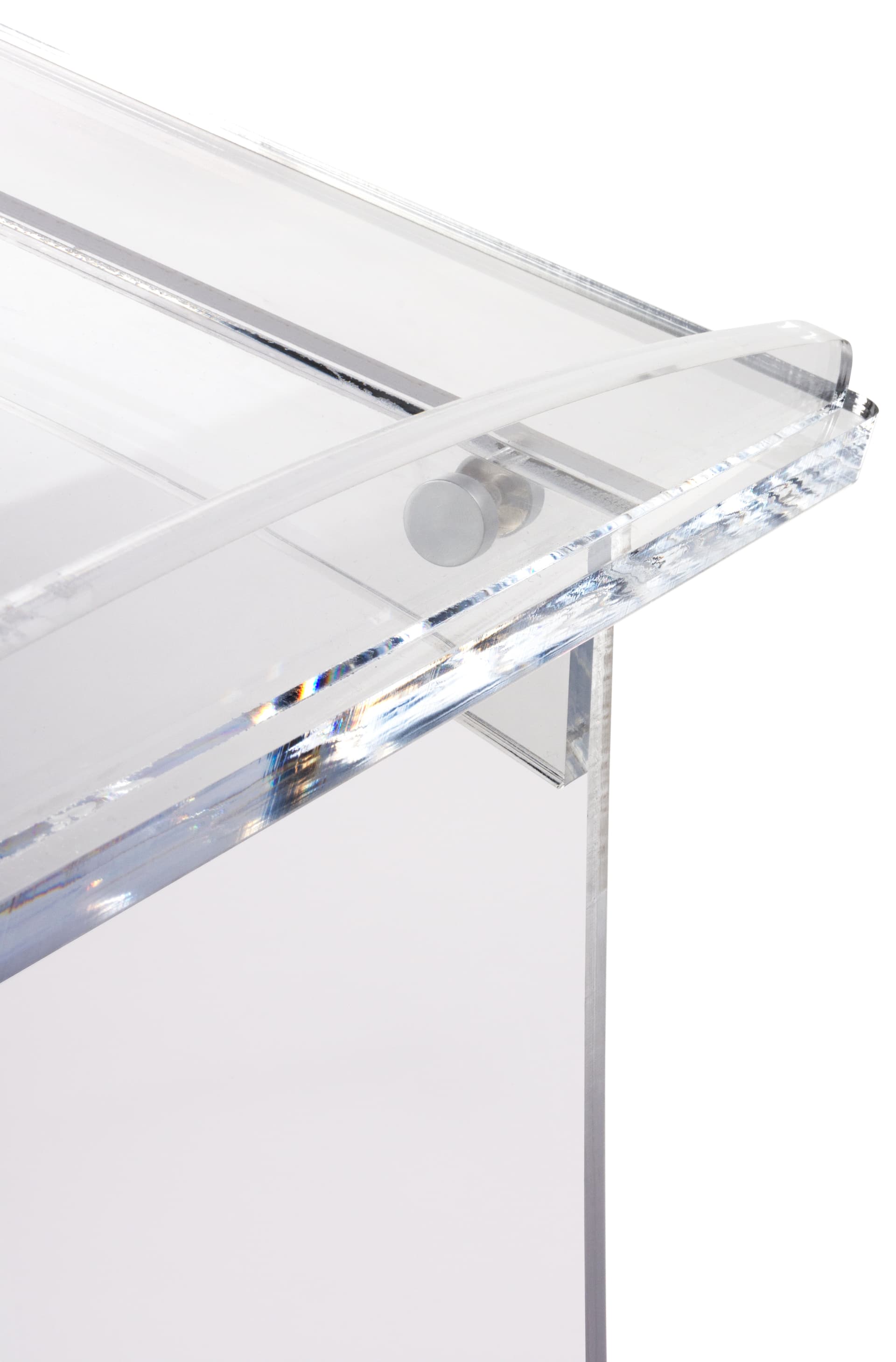 Non-Glare Lectern with Custom Design & Bookstop