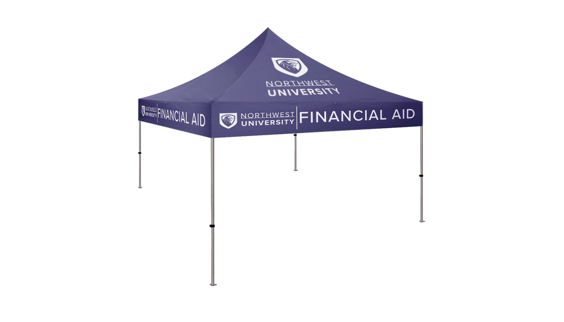 10 x 10 custom event tent with collapsible design