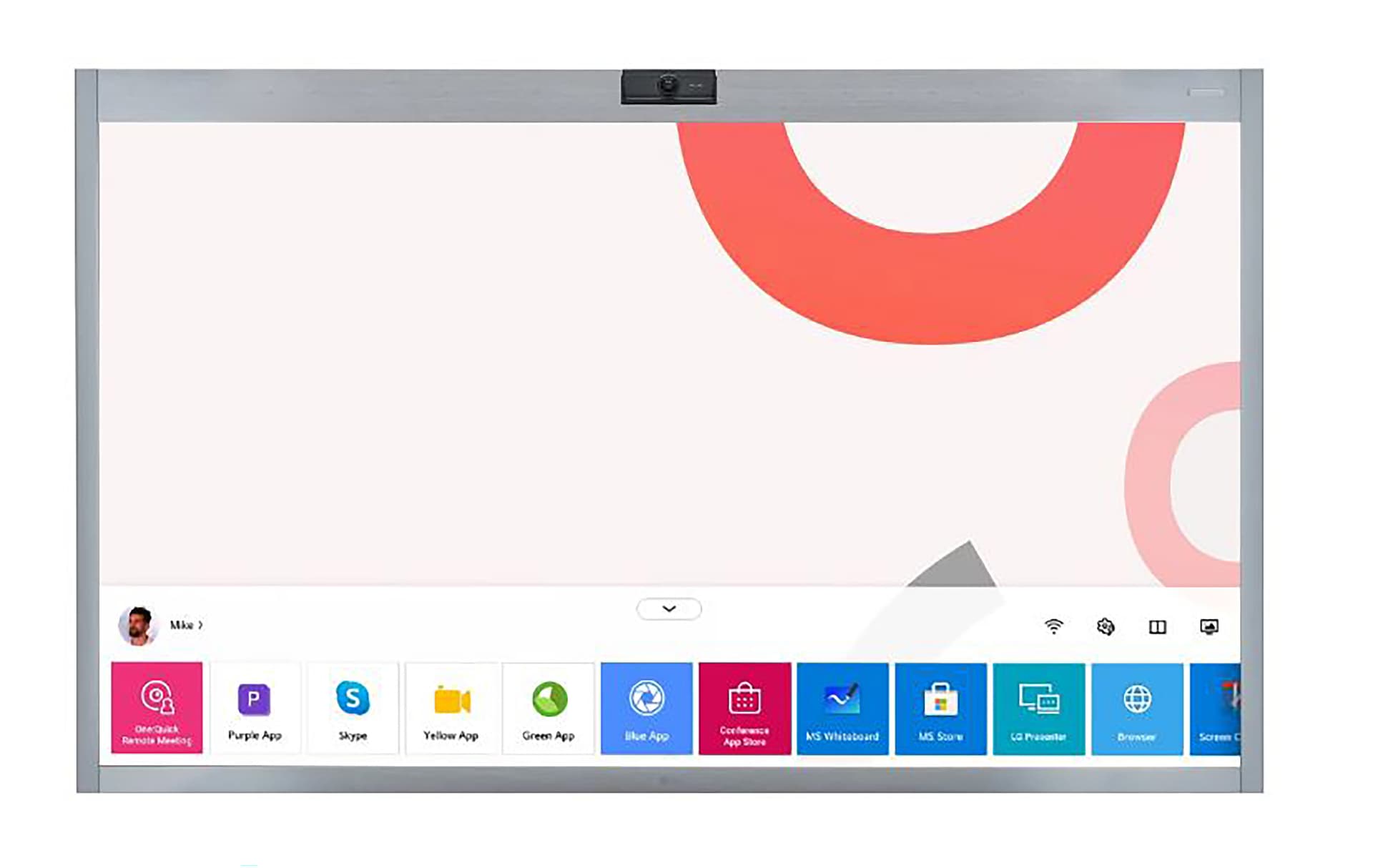 LG One:Quick Works Video Conferencing Display with Pre-Loaded App's