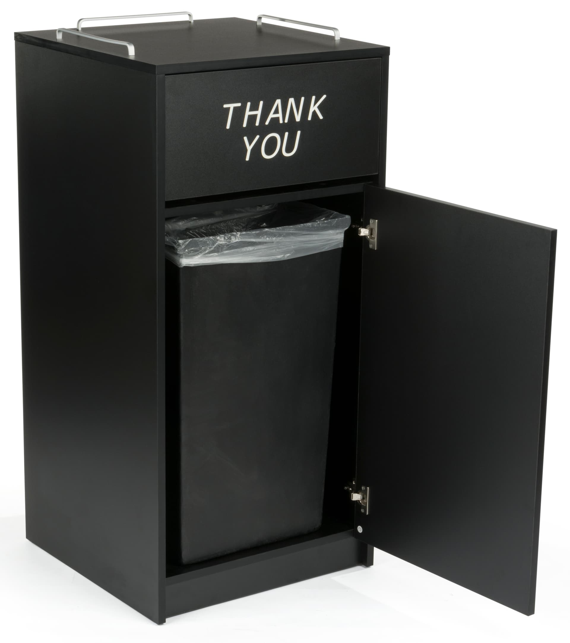 Thank You Restaurant Receptacle, Stands 46" Tall