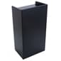 Hostess Station with 4 Hidden Wheels, Adjustable Shelf, CARB Certified