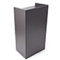 Hostess Station with 4 Hidden Wheels, Adjustable Shelf, CARB Certified