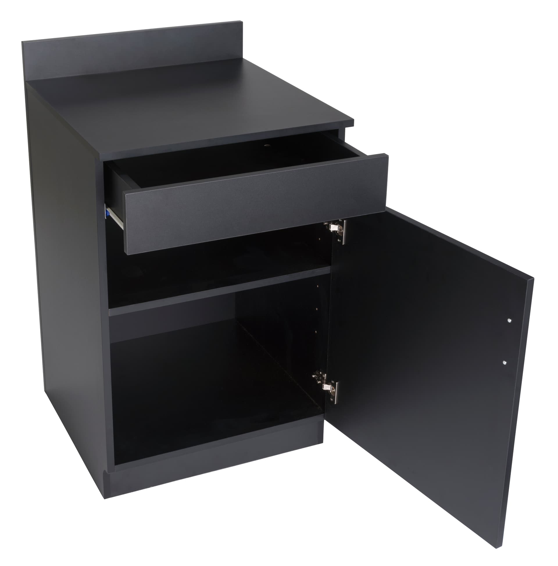Restaurant Server Station with Height Adjustable Shelf