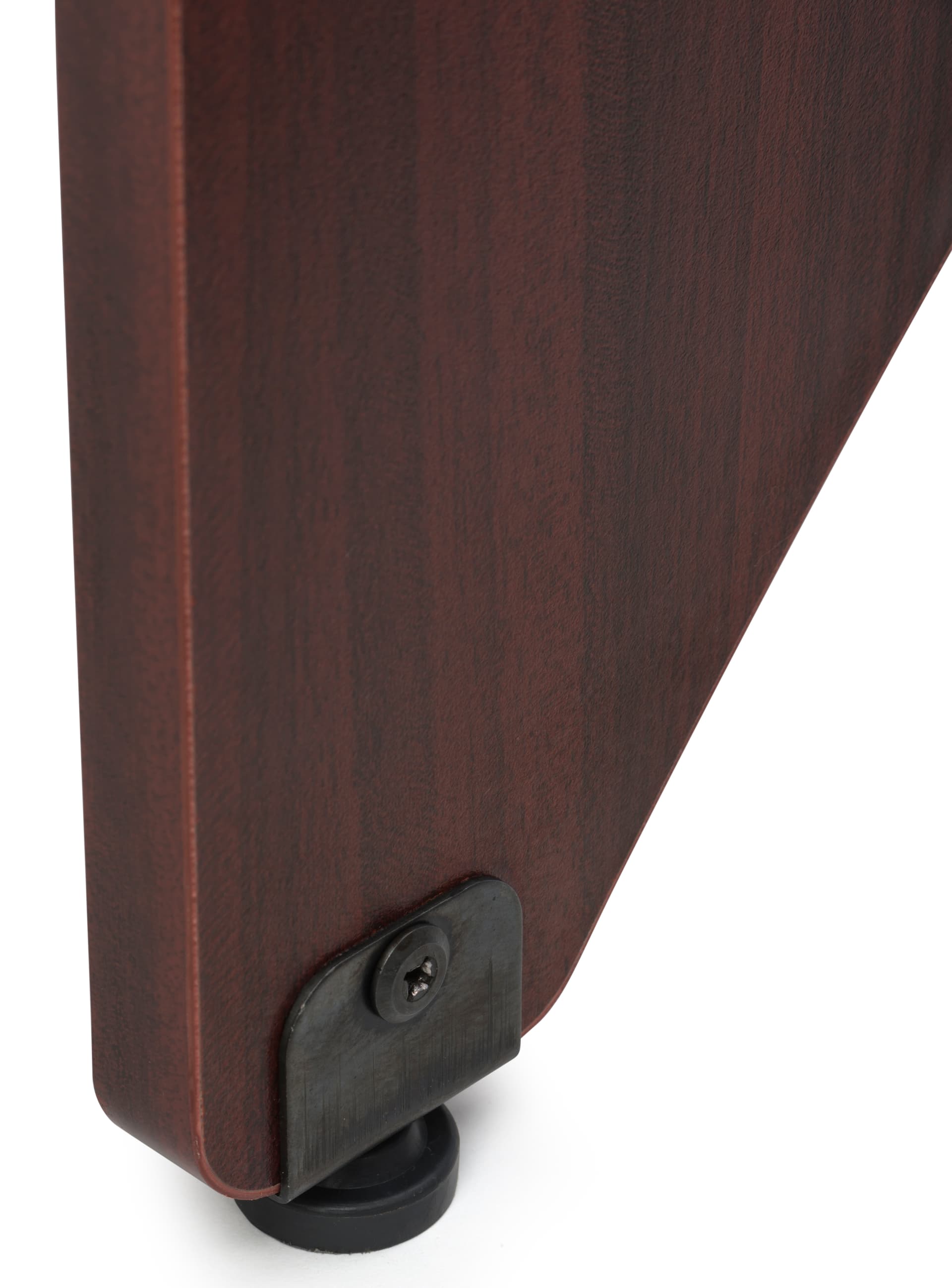 Office Carrel's Front Legs with Leveler Glides