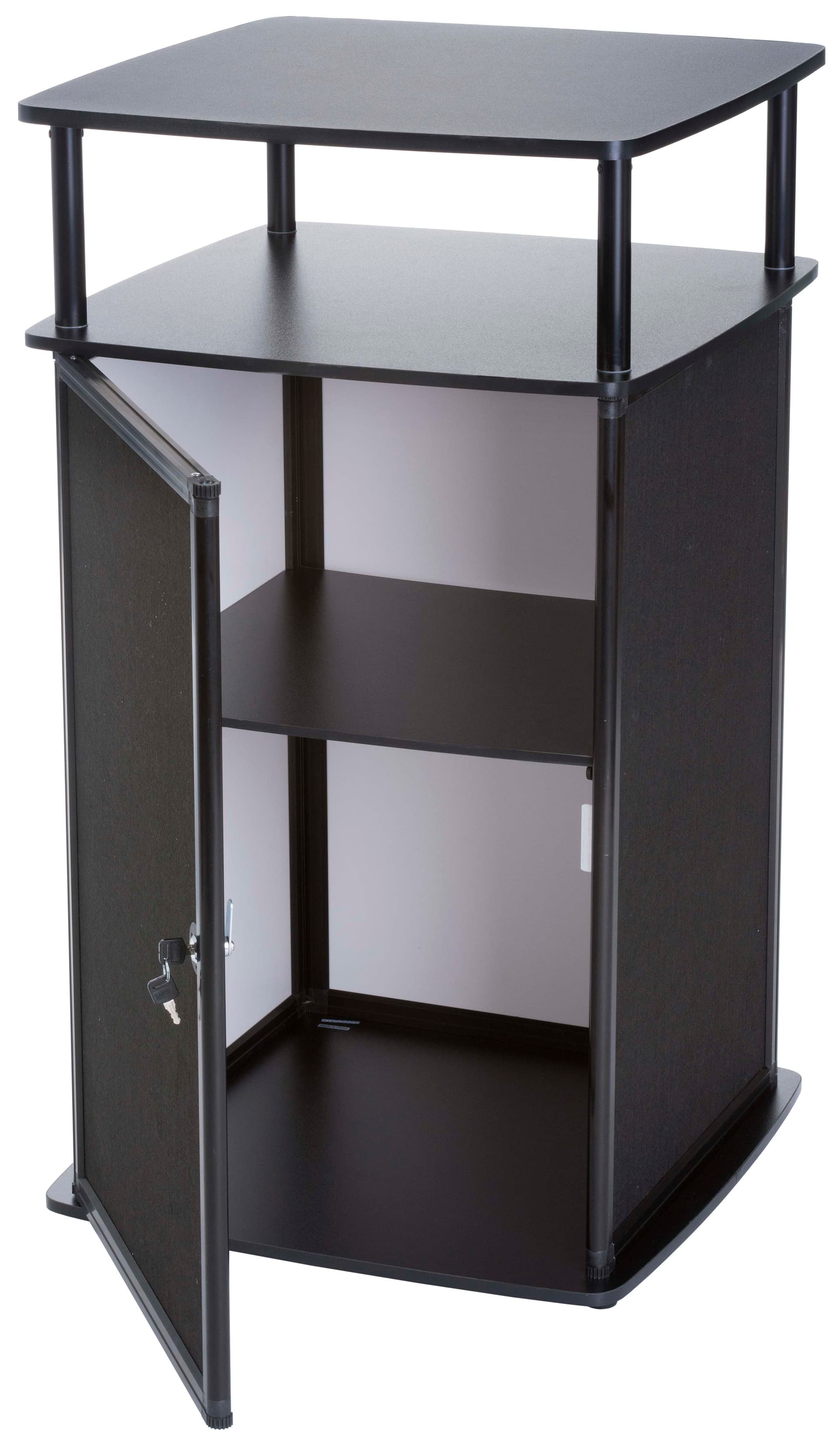 Hidden Storage Locking Trade Show Counter