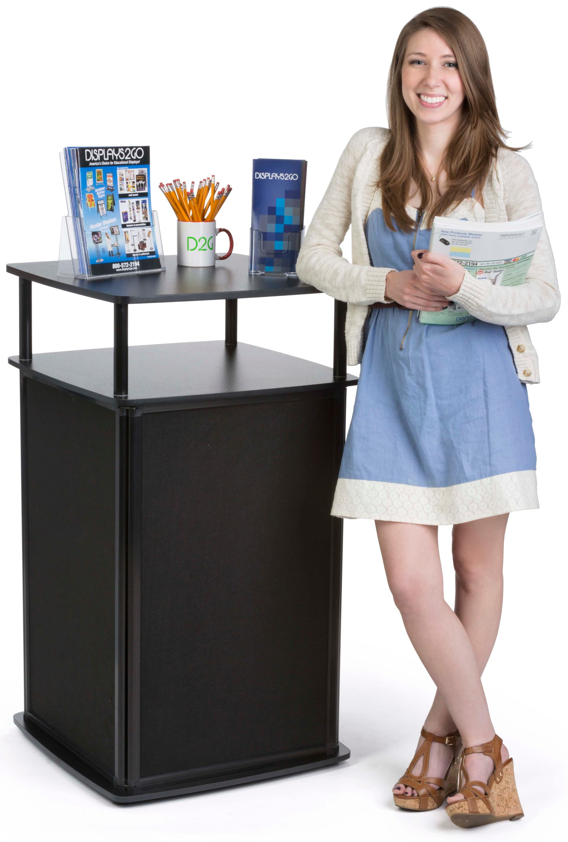Meet and Greet Locking Trade Show Counter
