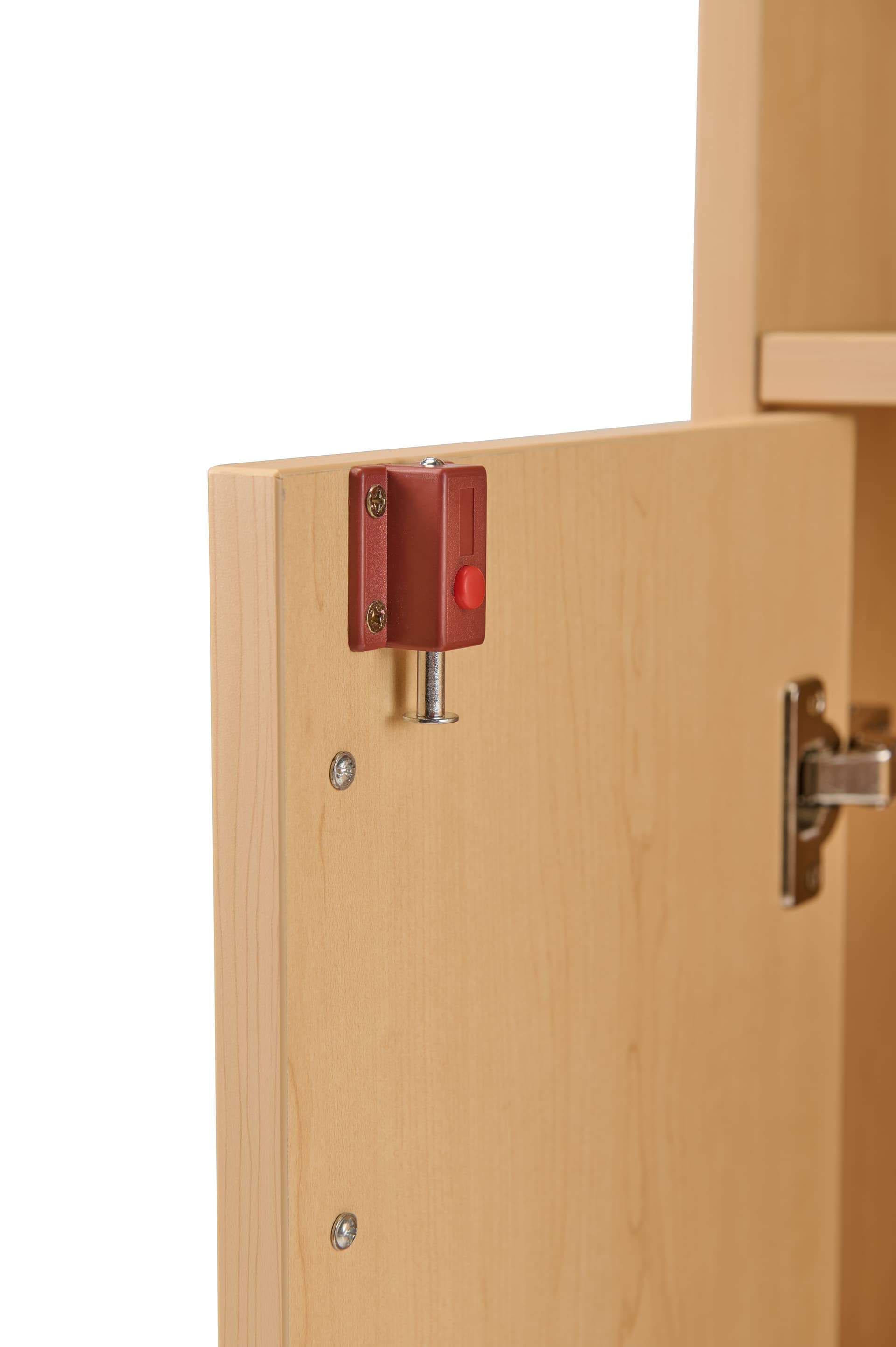 Modern Floor Lectern on Wheels push button lock
