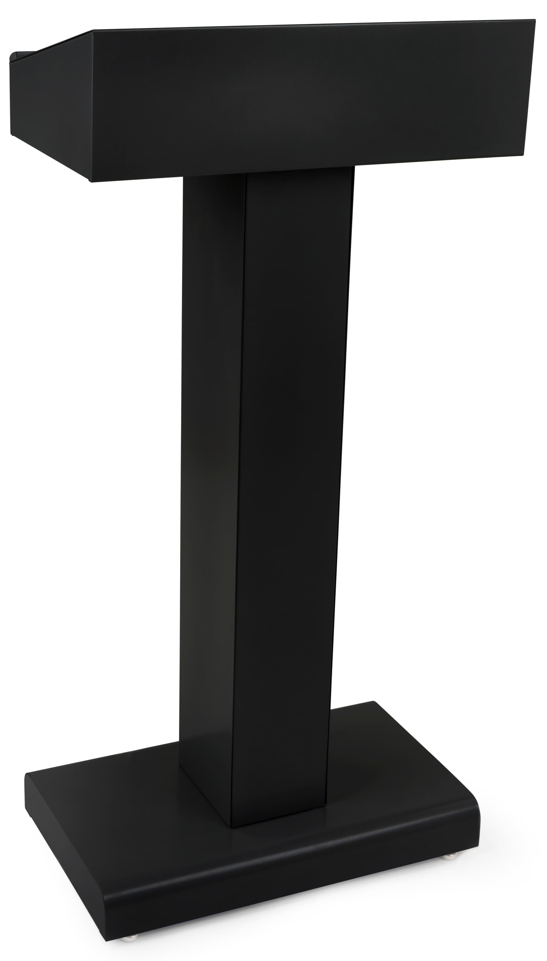 Black Steel Speech Stand