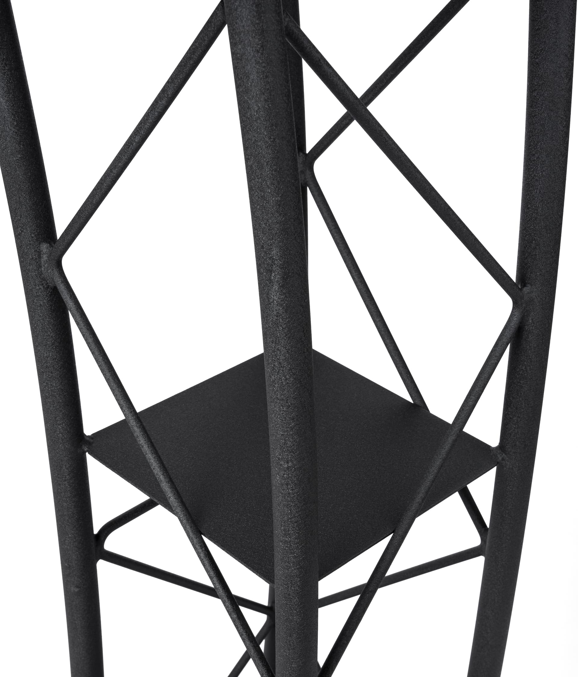 Podium with center shelf