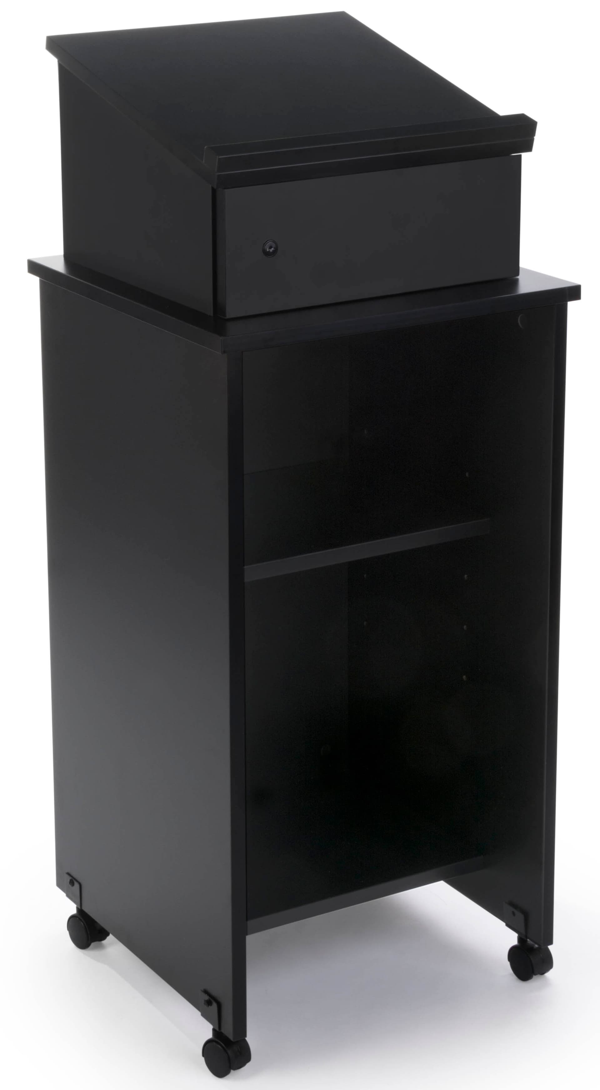 Back of Mobile Podium