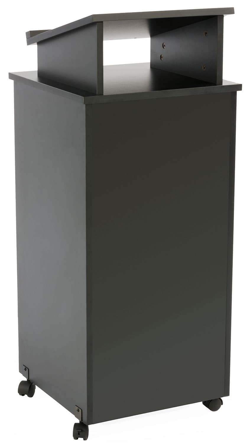Wheeled Podium Comes With Two Locking Casters